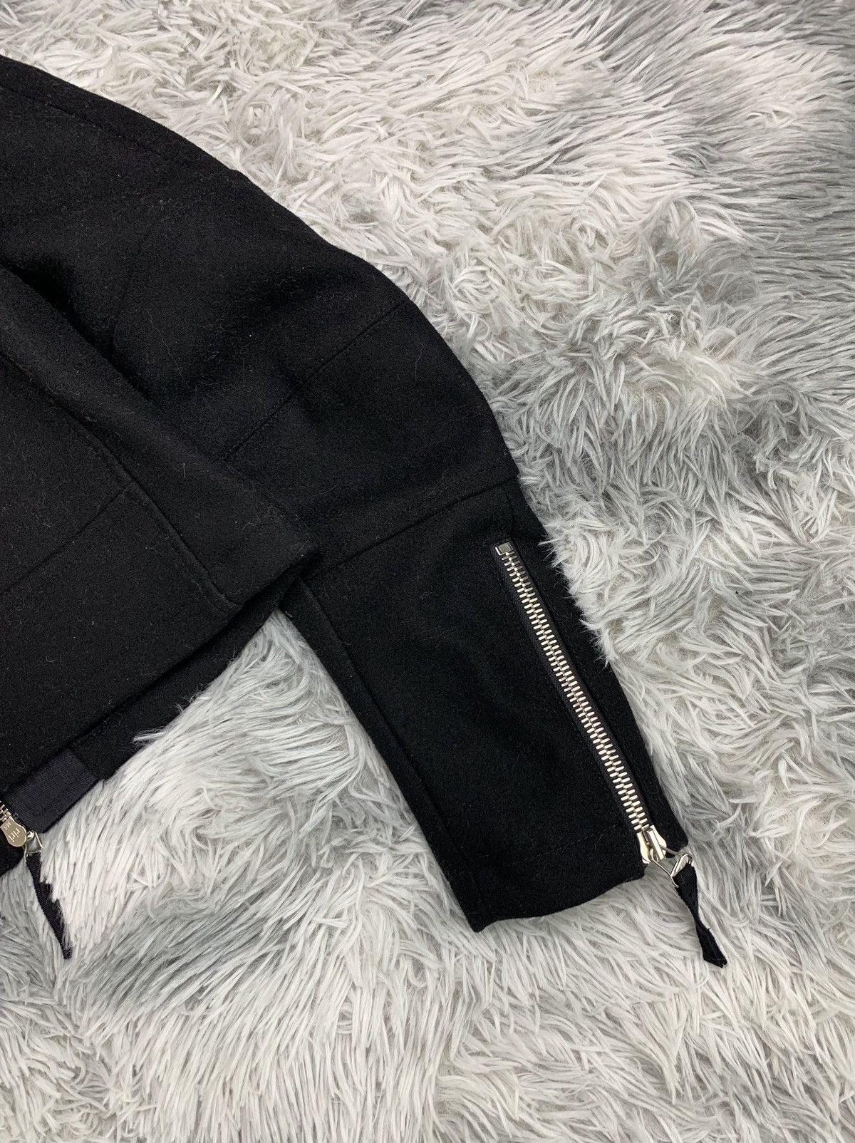 Dries Van Noten Dries van noten "Rare Fireman cropped wool jacket" Size XS / US 0-2 / IT 36-38 - 11 Thumbnail