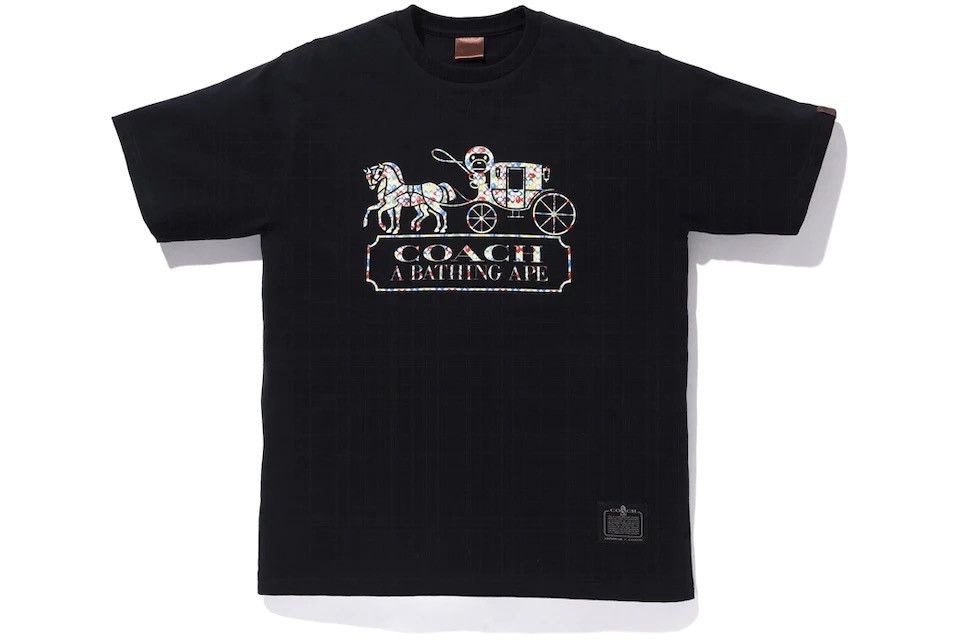 Bape × Coach BAPE x Coach Milo Tee Black | Grailed 