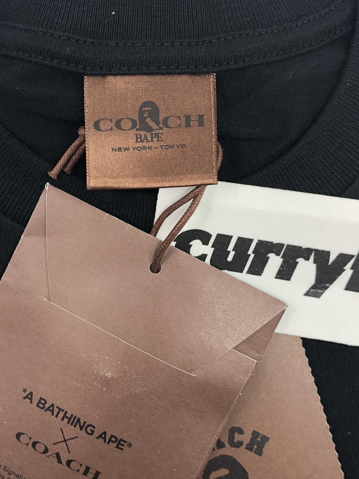 Bape × Coach BAPE x Coach Milo Tee Black Size US S / EU 44-46 / 1 - 7 Thumbnail