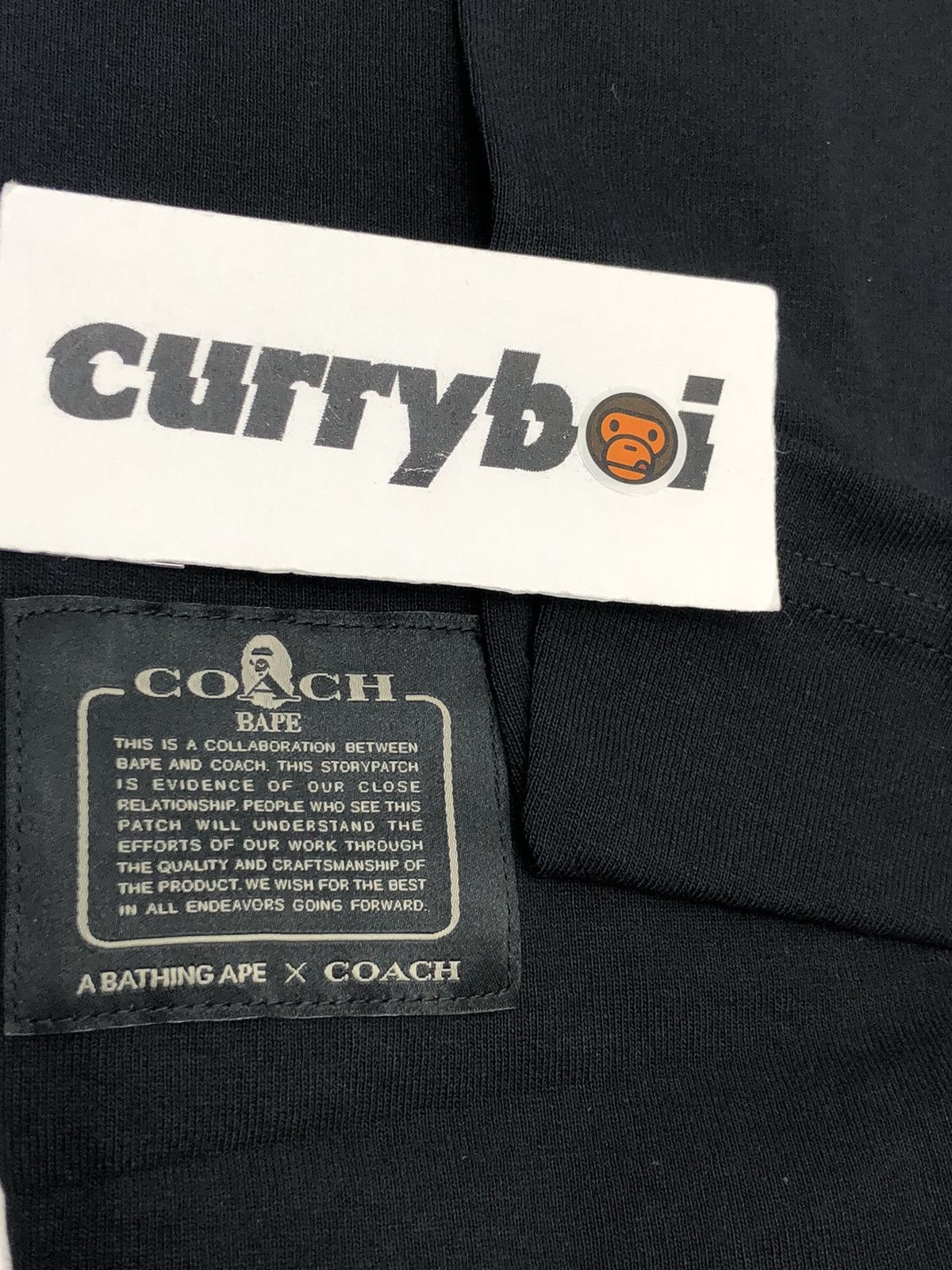 Bape × Coach BAPE x Coach Milo Tee Black Size US S / EU 44-46 / 1 - 6 Thumbnail