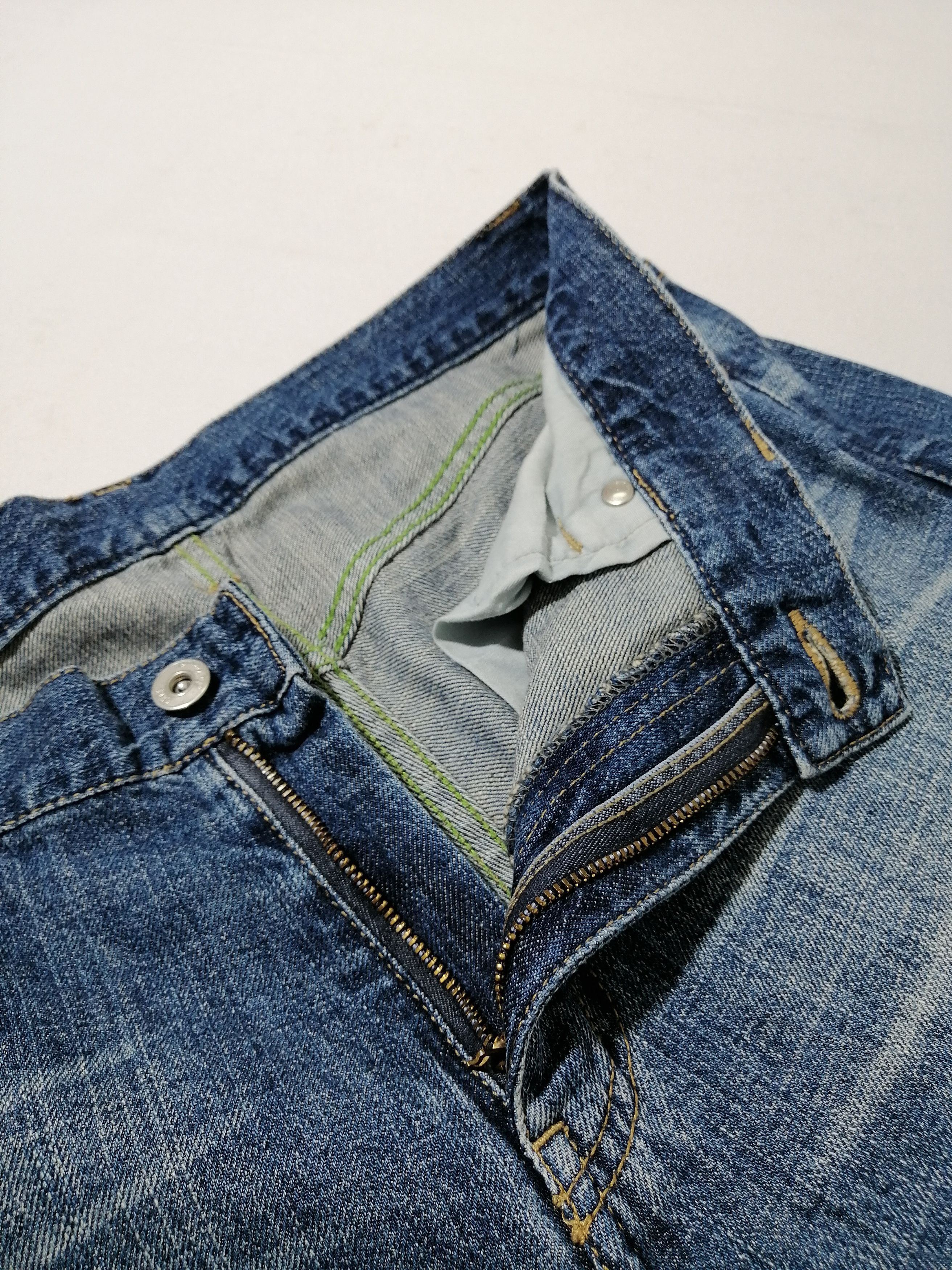 Japanese Brand As Known As De Base Nice Embroided Denim Jeans Size US 32 / EU 48 - 5 Thumbnail