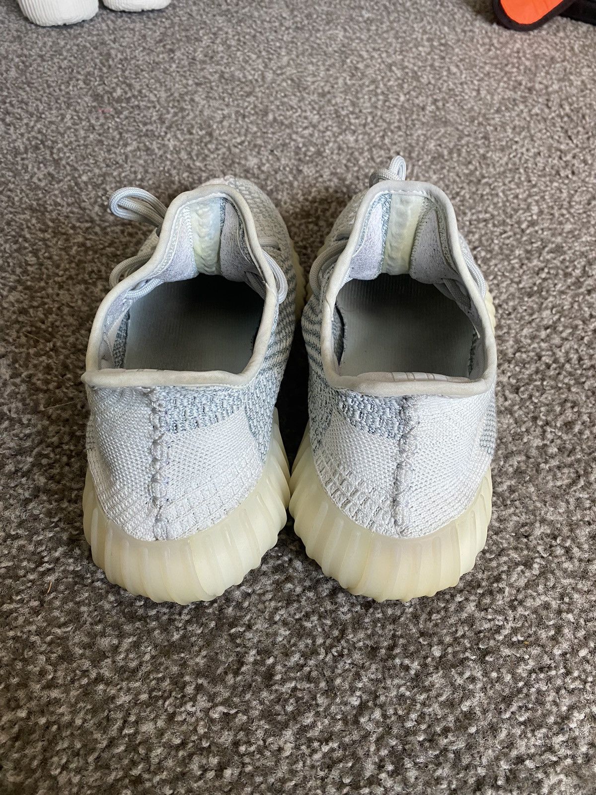 Adidas × Kanye West Size 10 Yeezy 350 Cloud White Reflective Good Condition Size US 10 / EU 43 - 6 Thumbnail