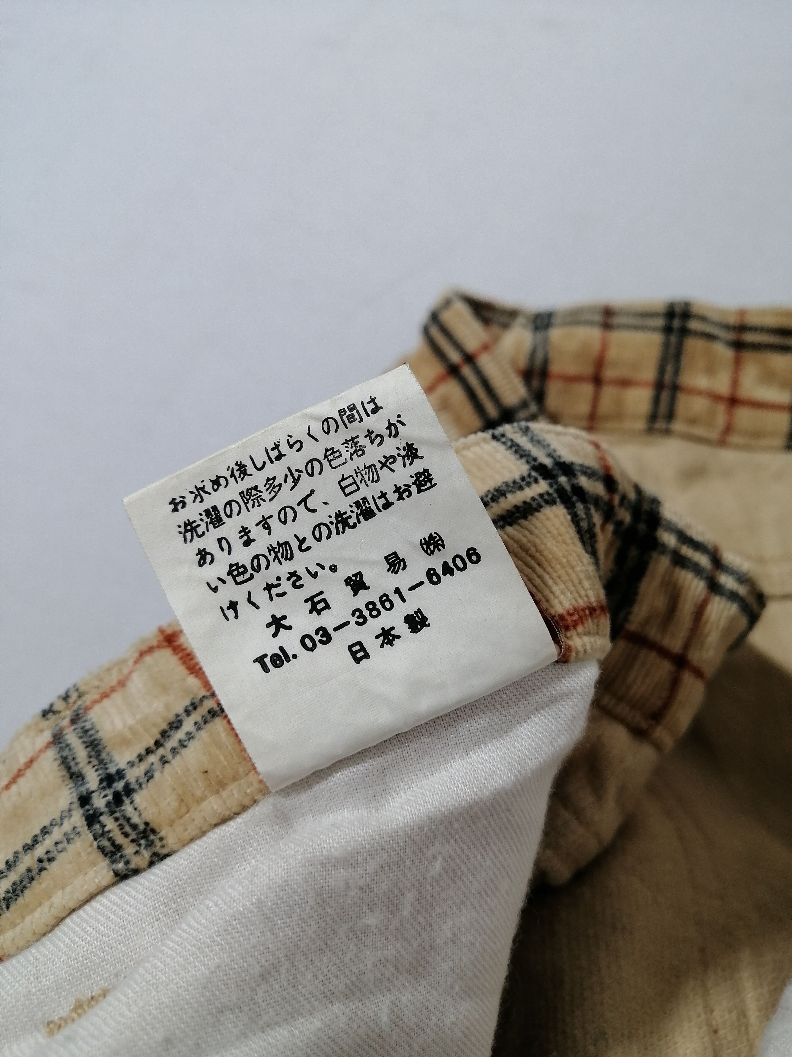 Japanese Brand Ever Blue Inspired by Burberry Nova Check Pants Size US 28 / EU 44 - 5 Thumbnail
