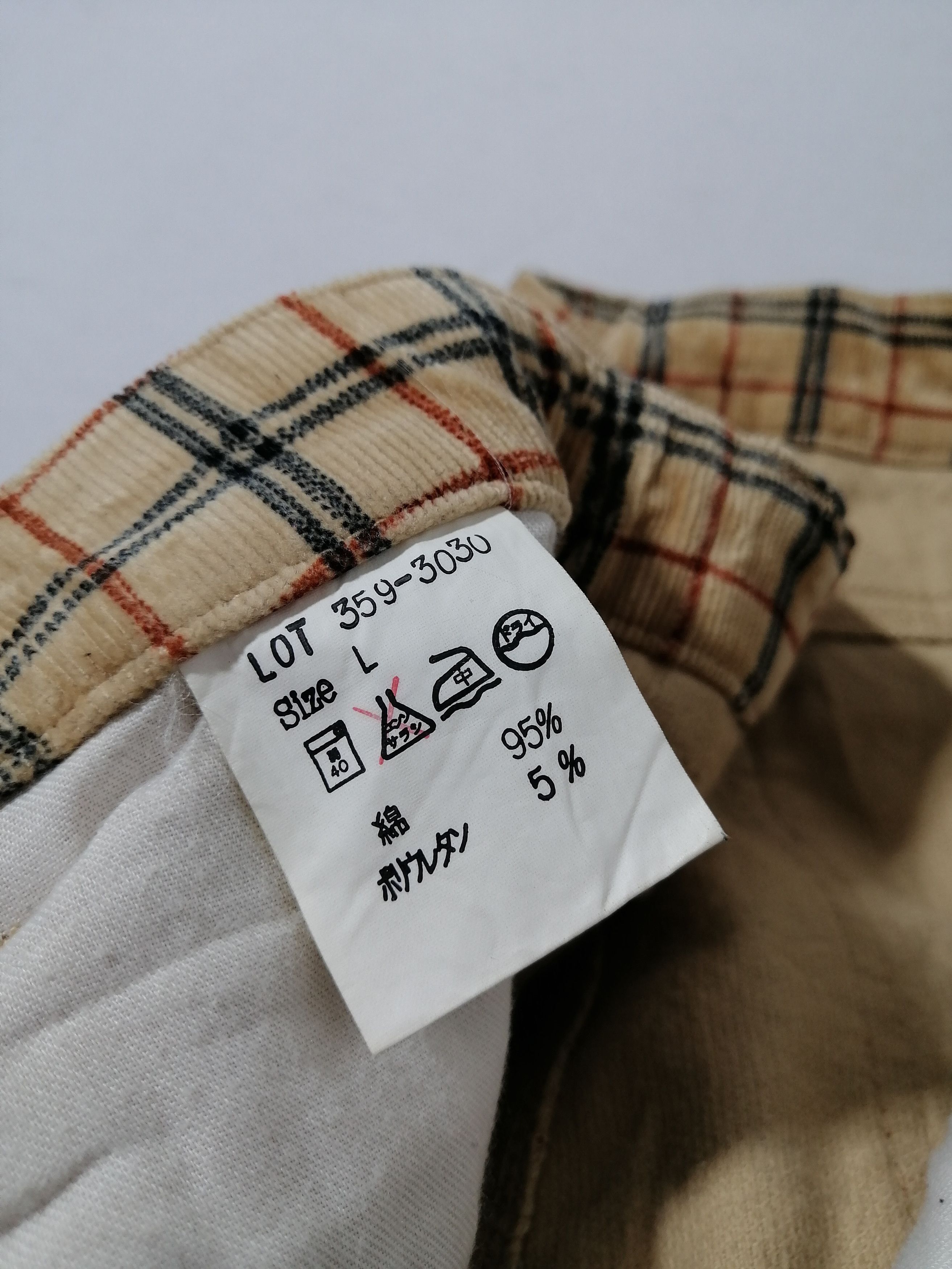 Japanese Brand Ever Blue Inspired by Burberry Nova Check Pants Size US 28 / EU 44 - 6 Thumbnail
