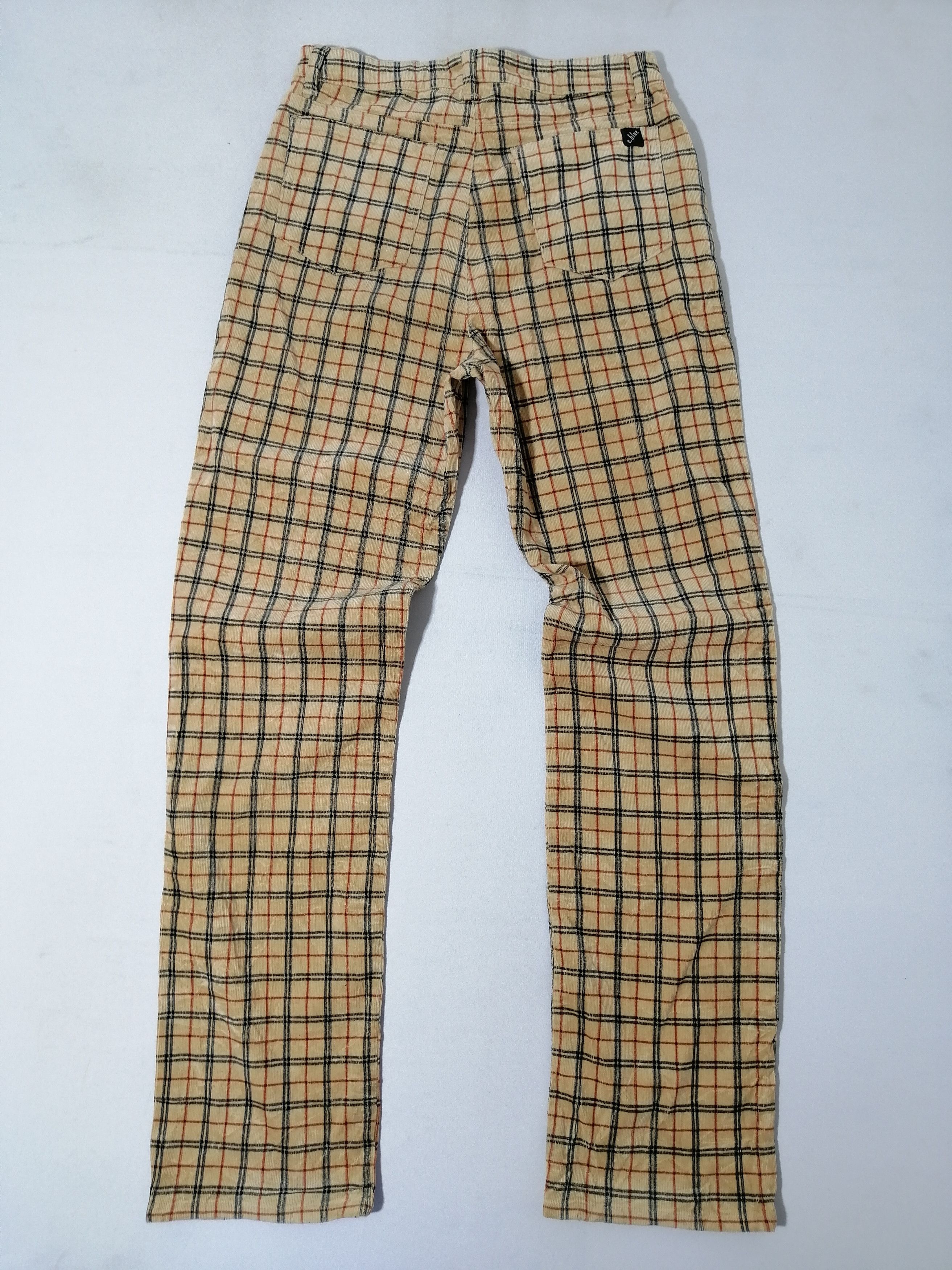 Japanese Brand Ever Blue Inspired by Burberry Nova Check Pants Size US 28 / EU 44 - 2 Thumbnail
