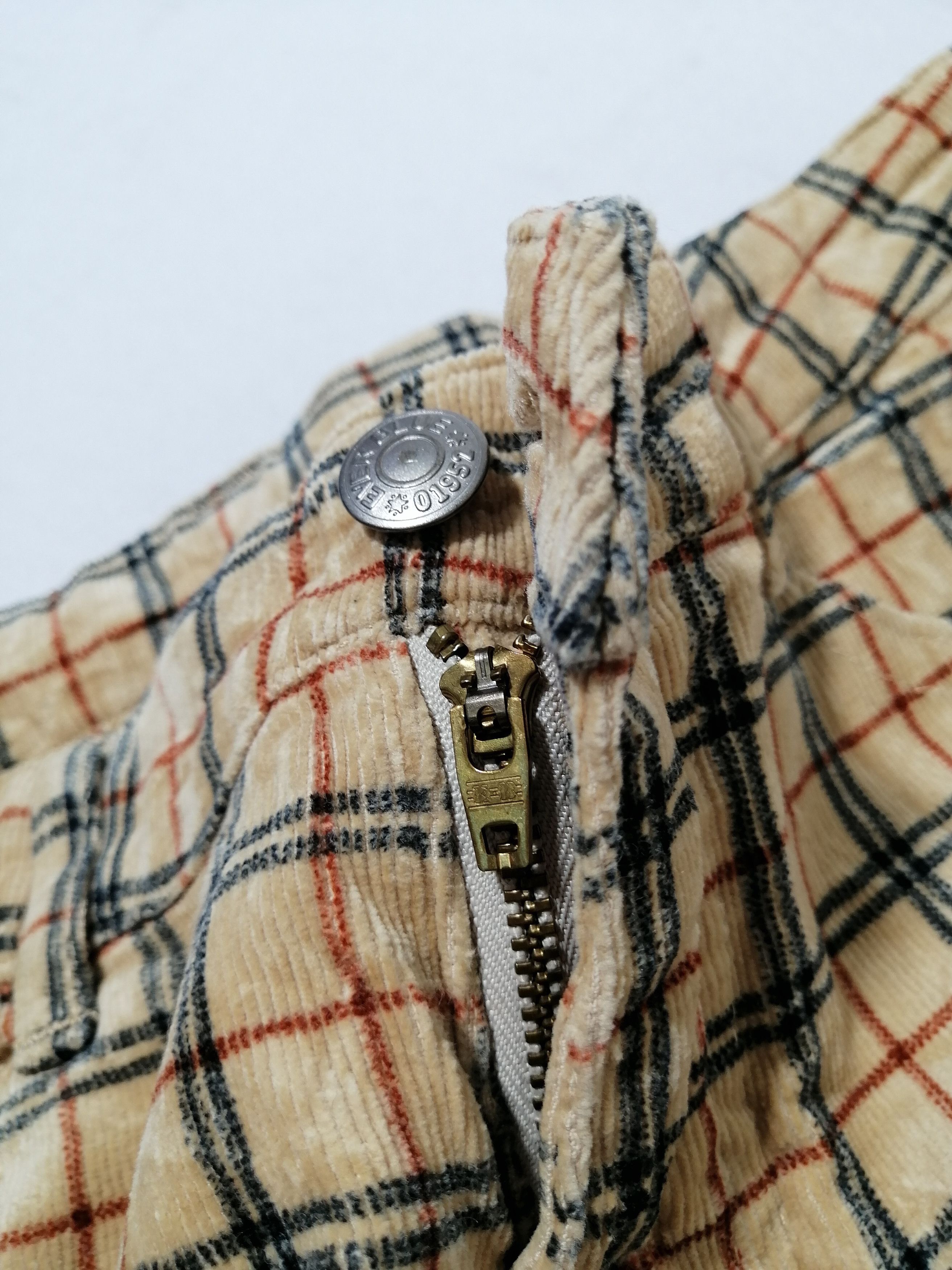 Japanese Brand Ever Blue Inspired by Burberry Nova Check Pants Size US 28 / EU 44 - 3 Thumbnail