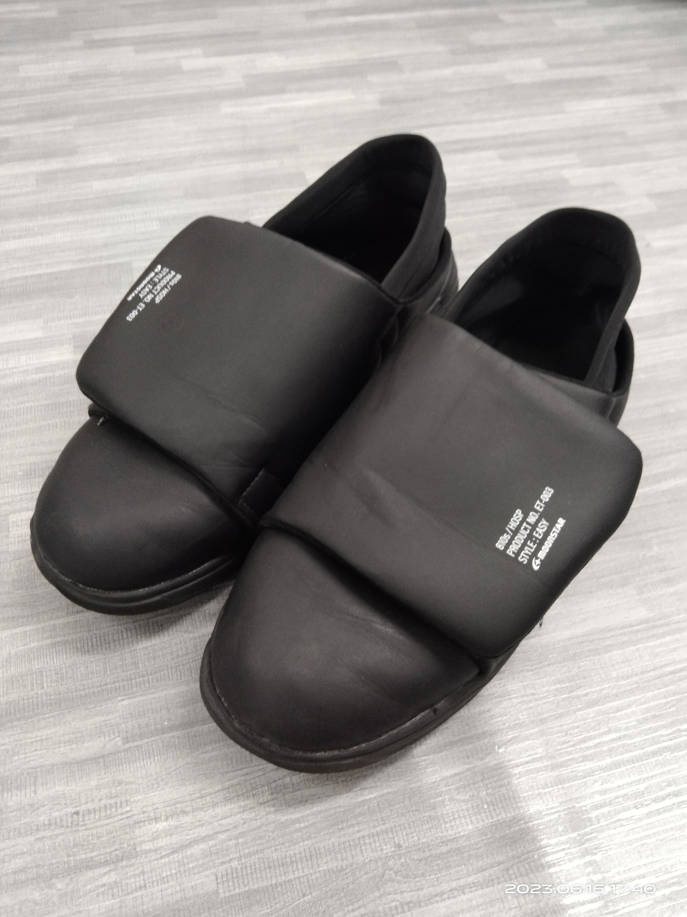 Japanese Brand × Moonstar Moonstar 810s ET003 HOSP Synthetic Leather Black Size US 9 / EU 42 - 3 Thumbnail