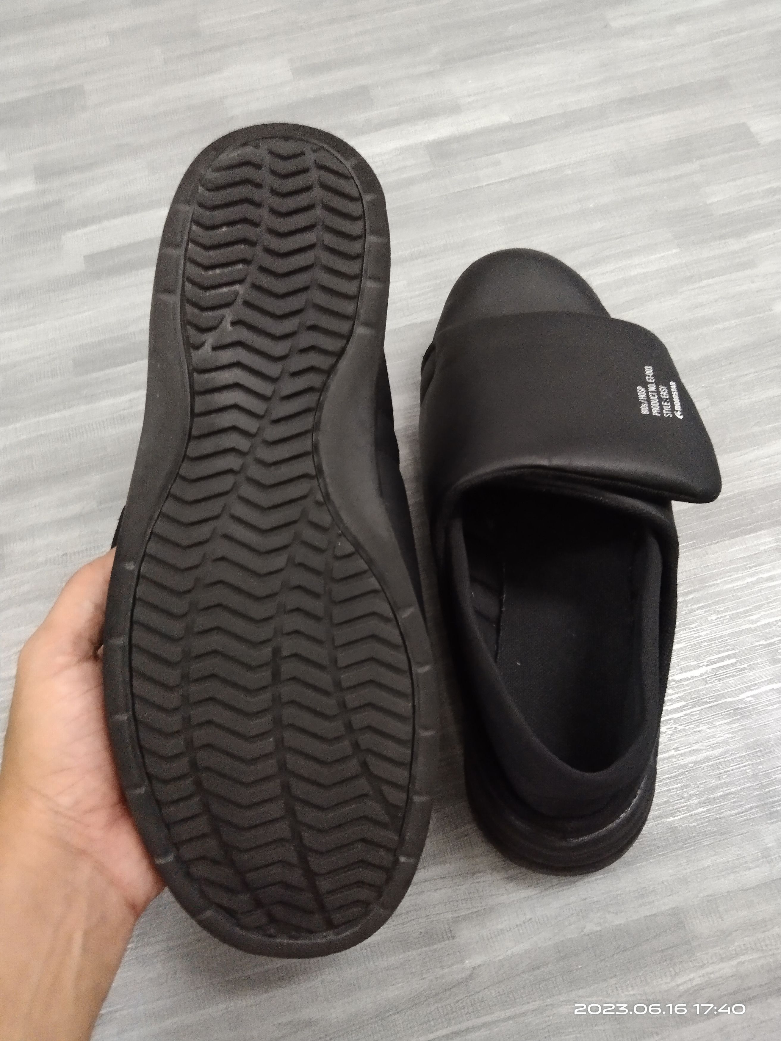Japanese Brand × Moonstar Moonstar 810s ET003 HOSP Synthetic Leather Black Size US 9 / EU 42 - 5 Thumbnail