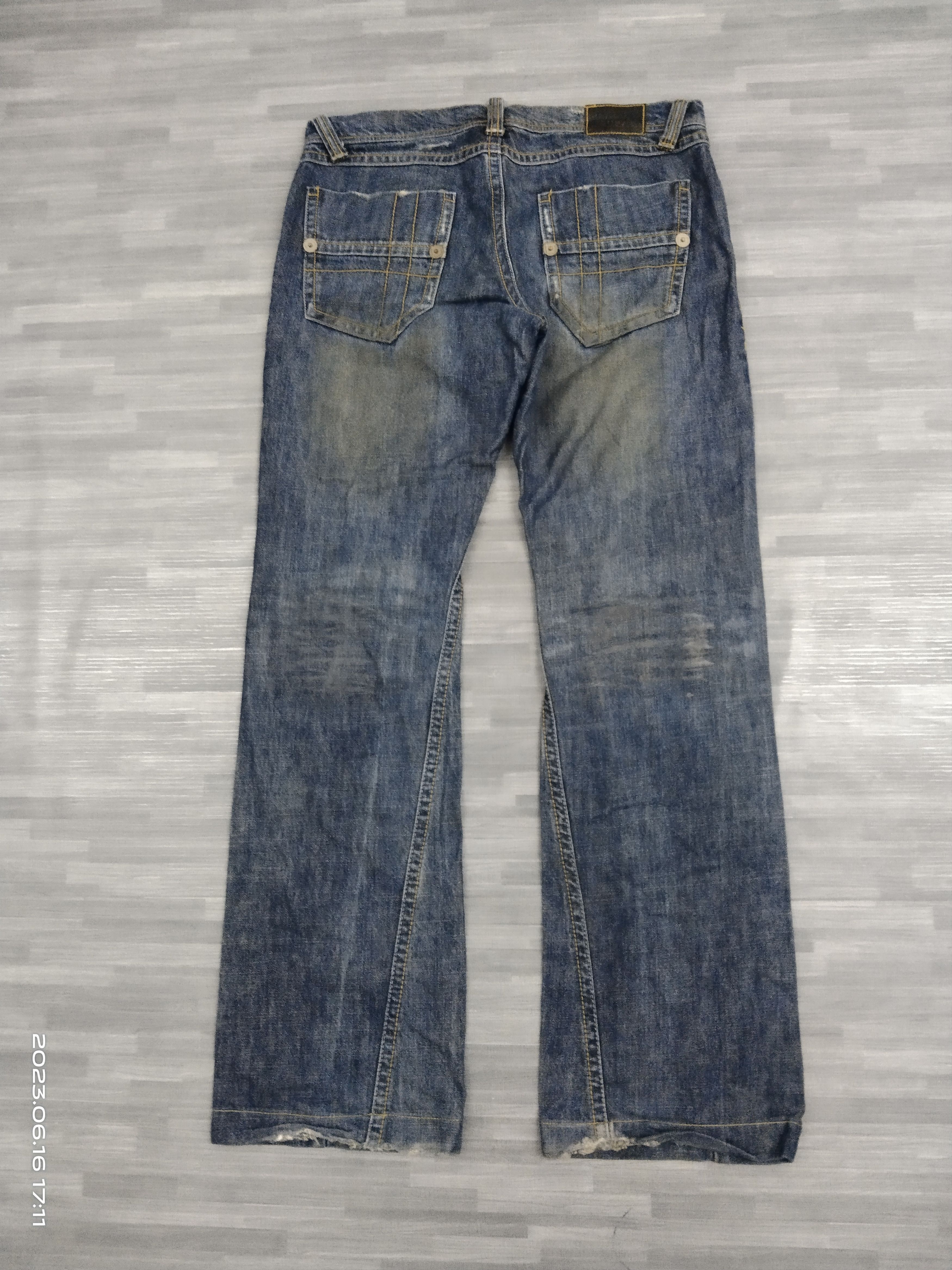 Comme Ca Ism FLARE SICK COMME CA ISM DENIM PANTS Size US 31 - 3 Thumbnail