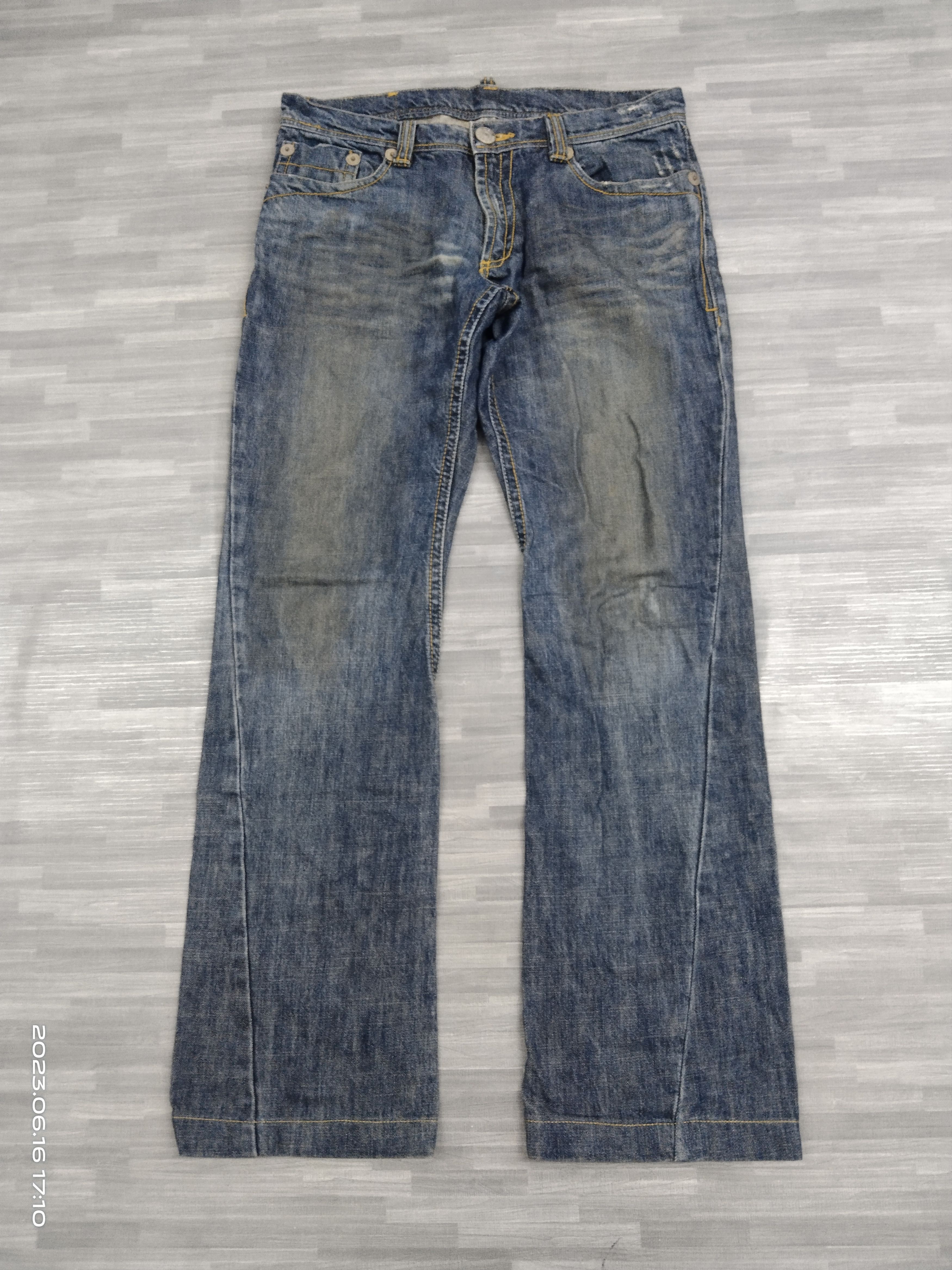 Comme Ca Ism FLARE SICK COMME CA ISM DENIM PANTS Size US 31 - 2 Thumbnail