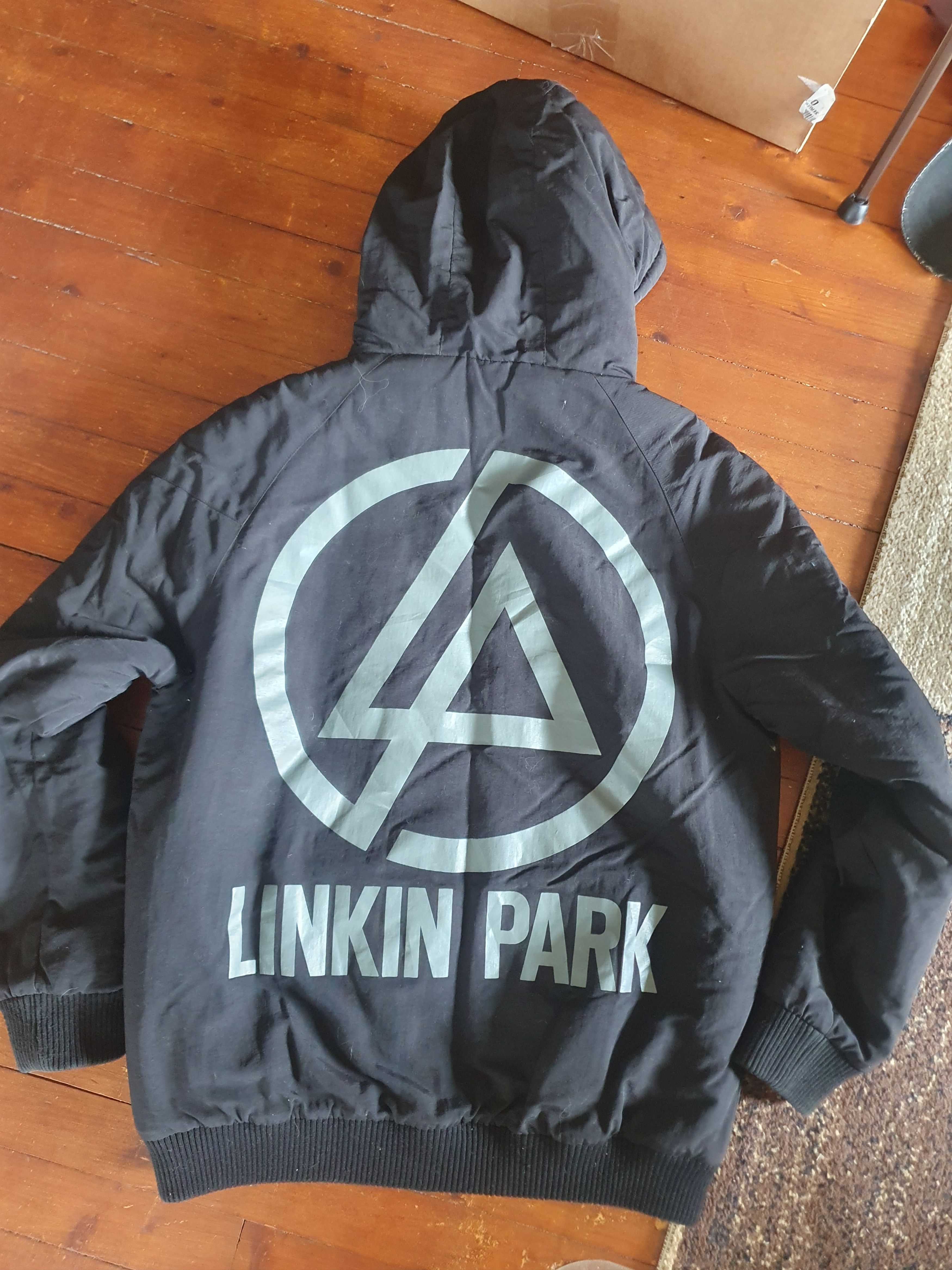Band Tees Linkin Park 2012 Big Back Spellout SWAG Band jacket sz XL Size US XL / EU 56 / 4 - 1 Thumbnail