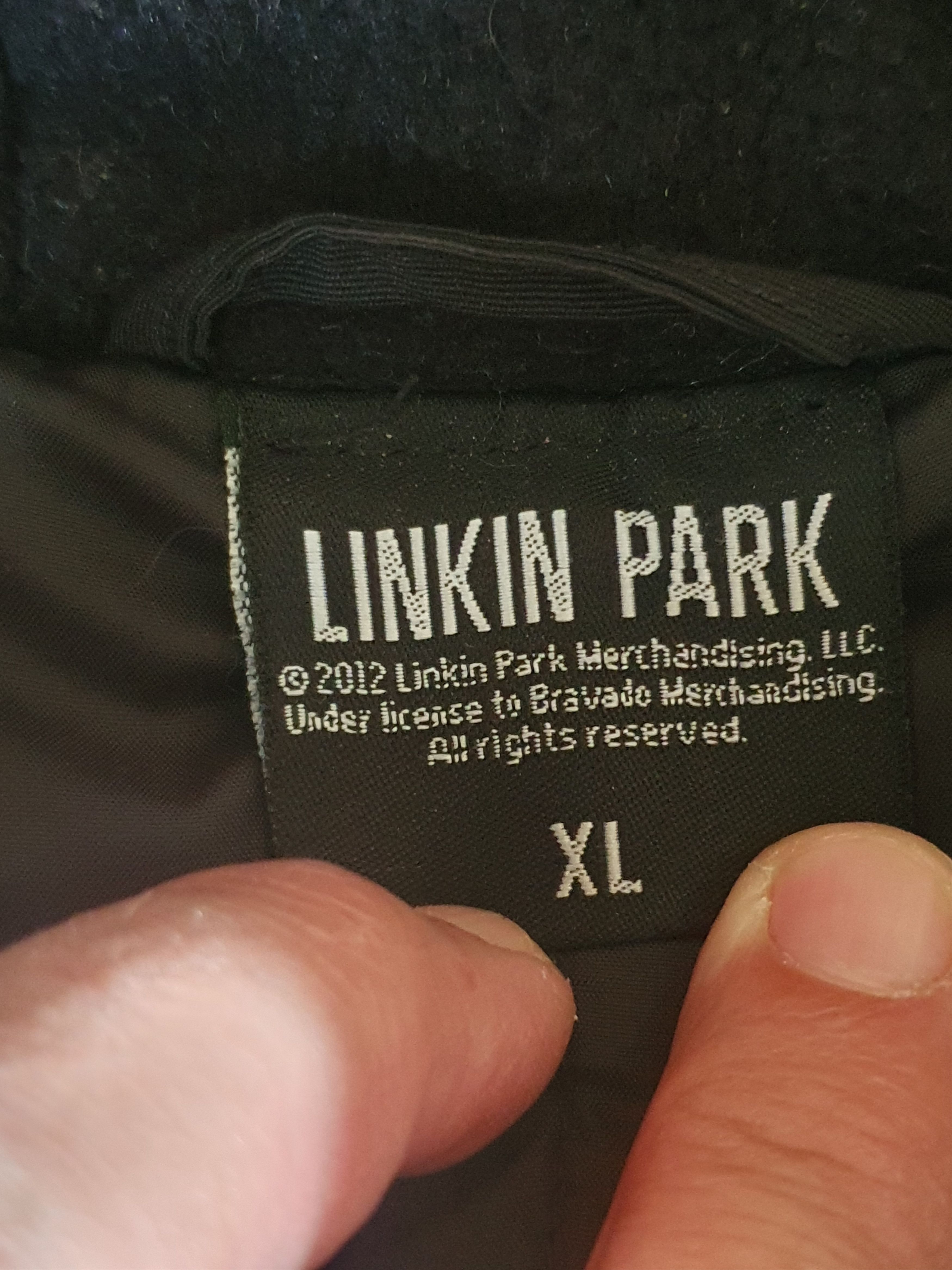 Band Tees Linkin Park 2012 Big Back Spellout SWAG Band jacket sz XL Size US XL / EU 56 / 4 - 4 Thumbnail