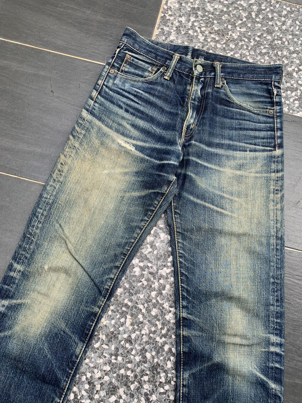Burgus Plus × Japanese Brand Vintage Burgus Plus Distressed Denim Size US 29 - 4 Thumbnail