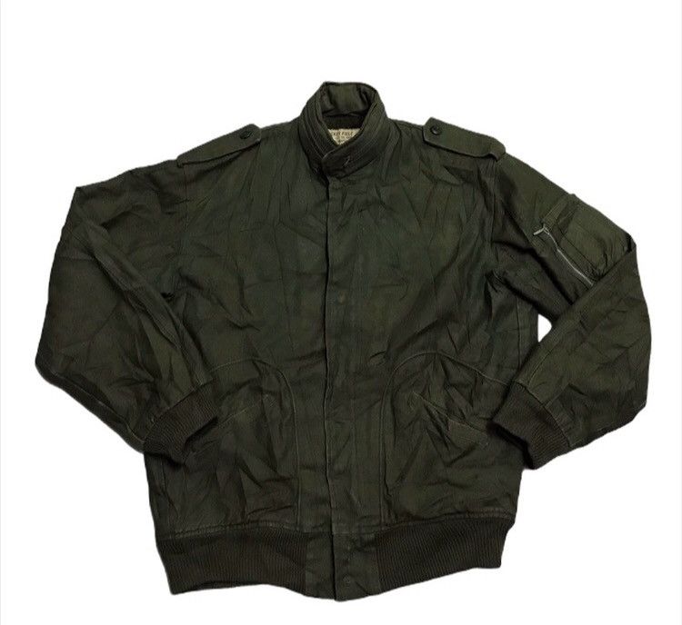 Vintage vintage 80s army jacket Size US L / EU 52-54 / 3 - 5 Thumbnail