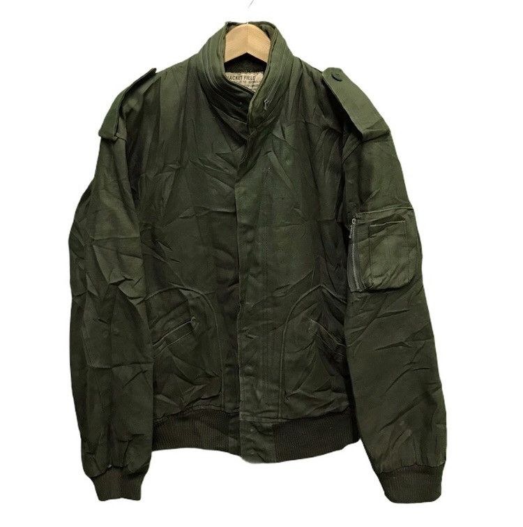 Vintage vintage 80s army jacket Size US L / EU 52-54 / 3 - 1 Thumbnail