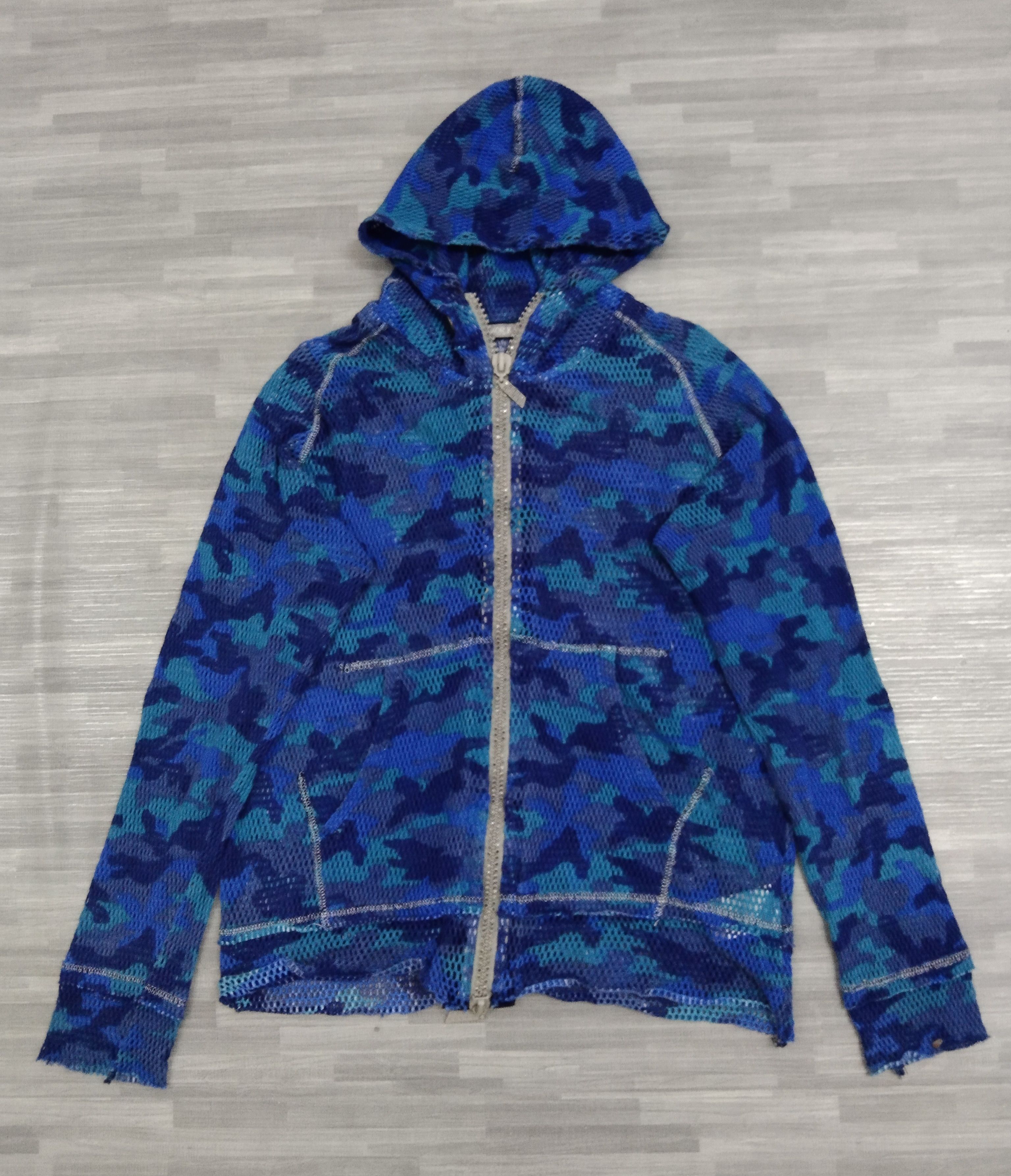 FranCisT MOR.K.S Francist Mor.K.S🇯🇵Mesh Hoodie Zipper Size M / US 6-8 / IT 42-44 - 2 Thumbnail