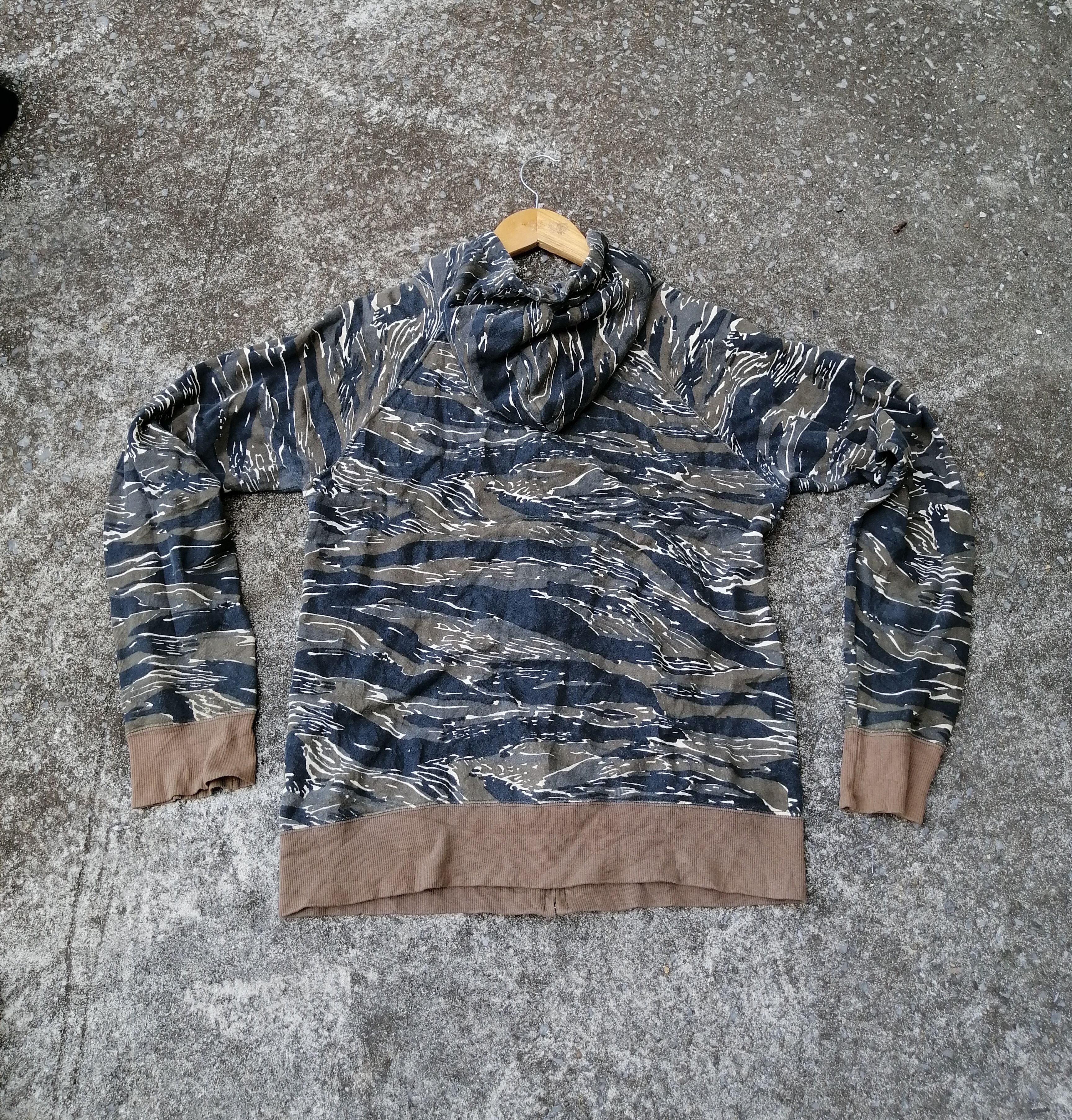 Japanese Brand Kilakuni Kitene Military From Japan To Space Zipper Hoodie Size US S / EU 44-46 / 1 - 2 Thumbnail