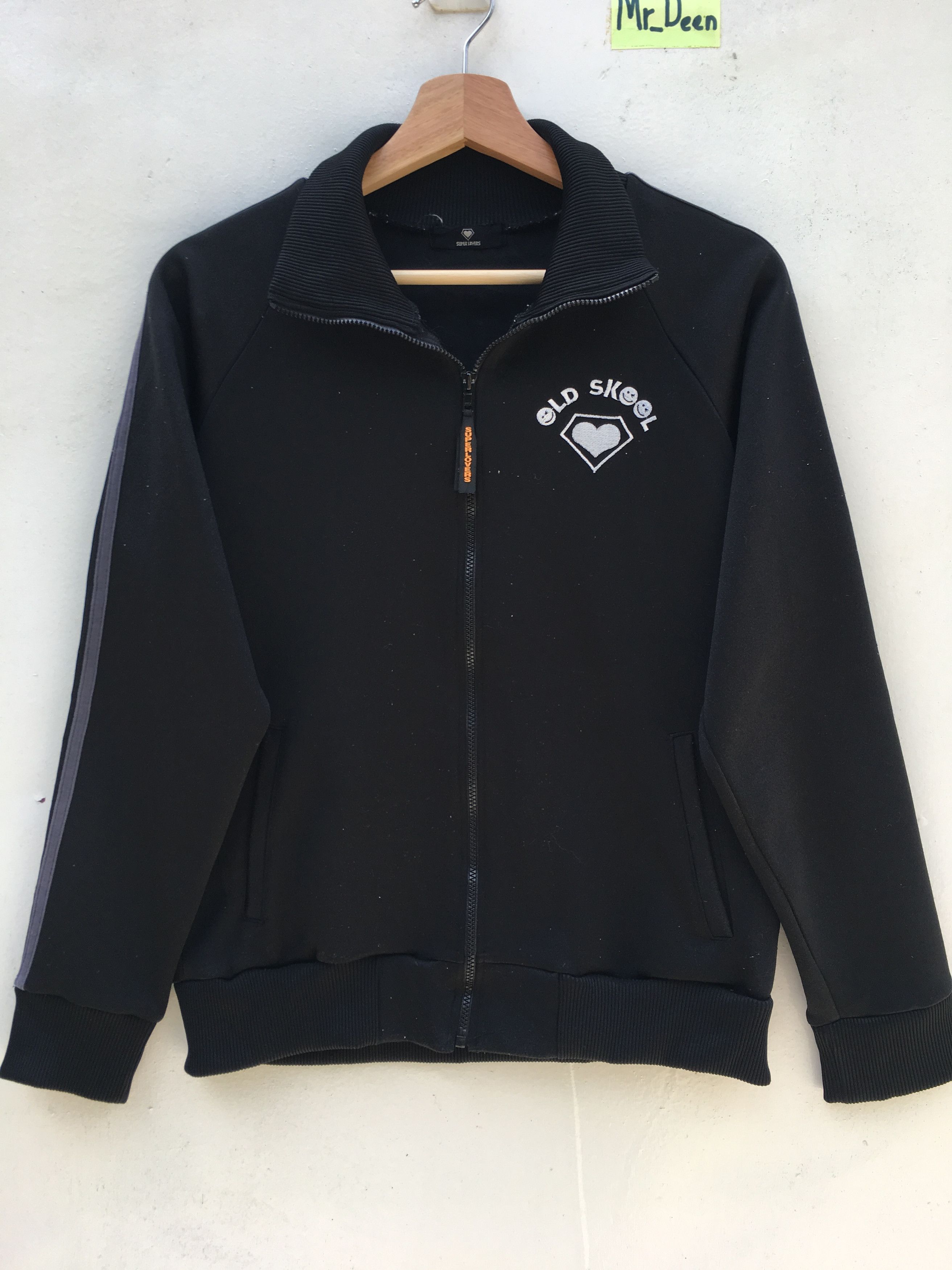 Japanese Brand Vintage SuperLovers Old Skool Lover's Rock Zipper Sweater Size US S / EU 44-46 / 1 - 8 Thumbnail