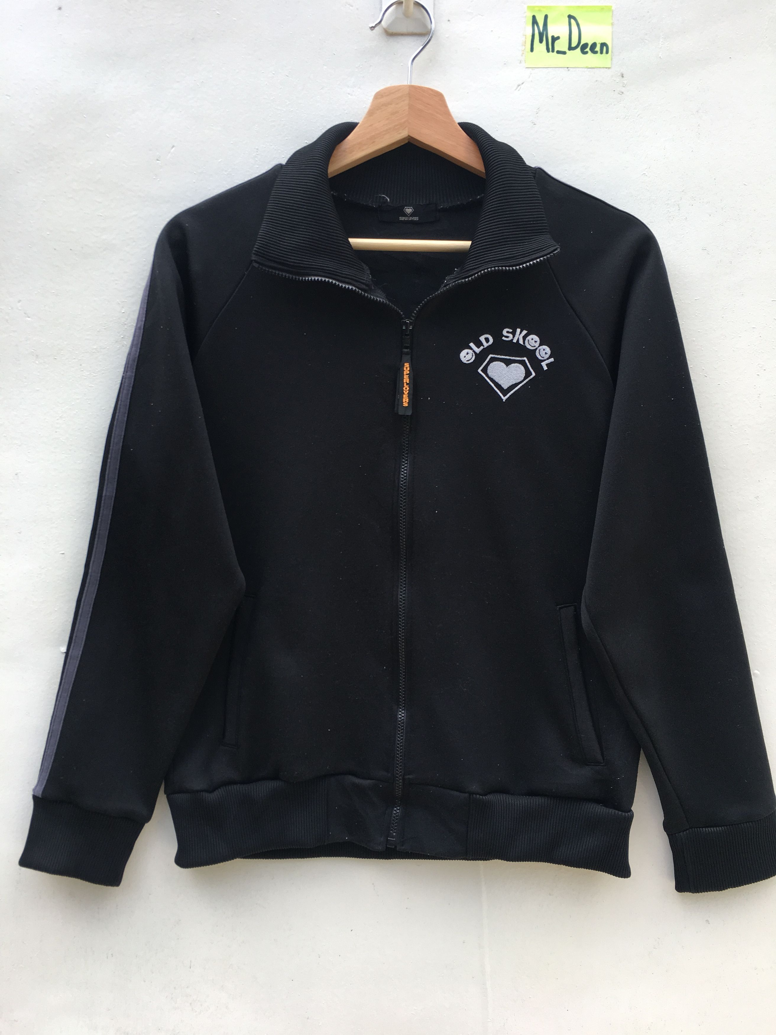 Japanese Brand Vintage SuperLovers Old Skool Lover's Rock Zipper Sweater Size US S / EU 44-46 / 1 - 5 Thumbnail