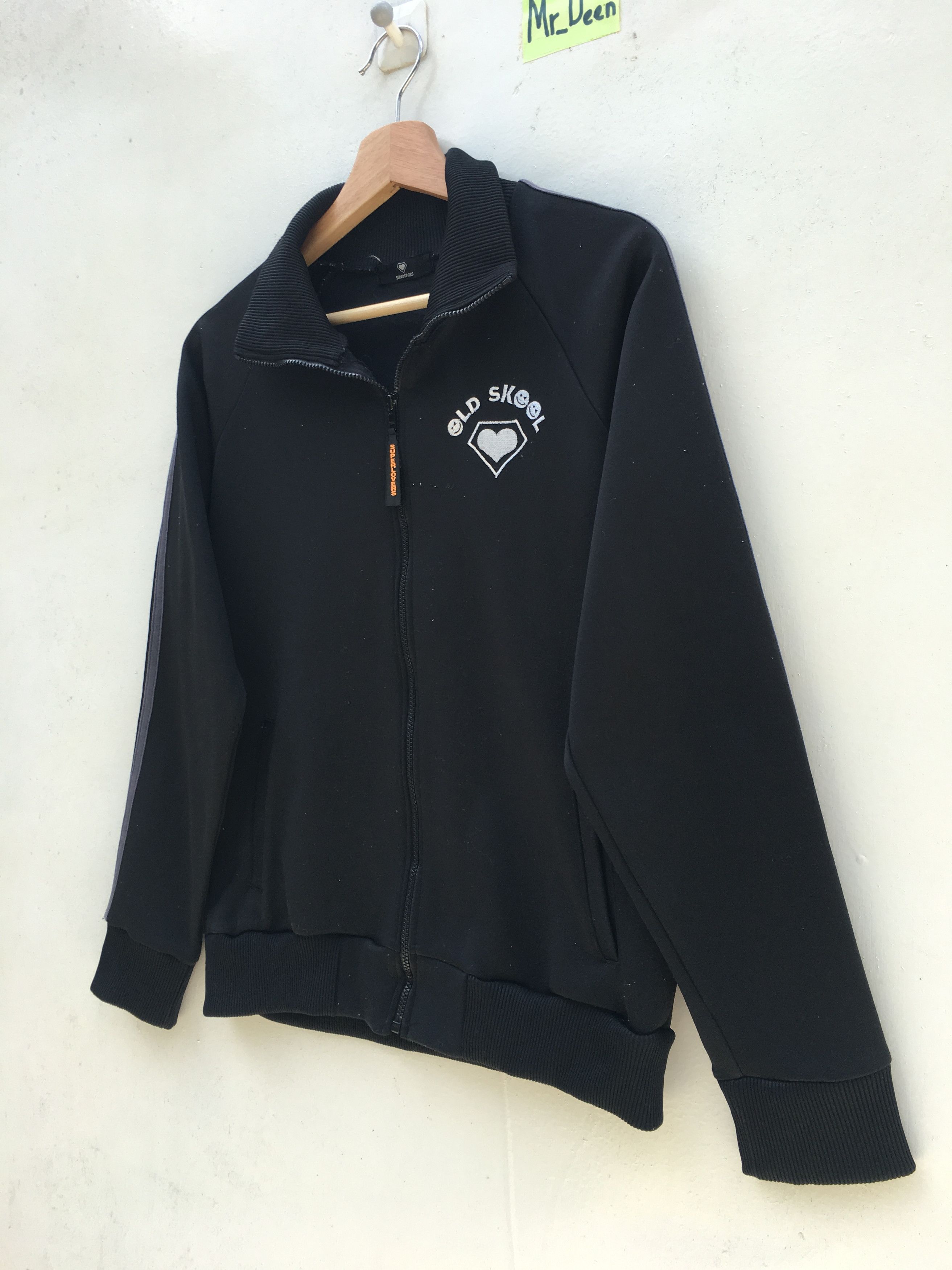 Japanese Brand Vintage SuperLovers Old Skool Lover's Rock Zipper Sweater Size US S / EU 44-46 / 1 - 7 Thumbnail