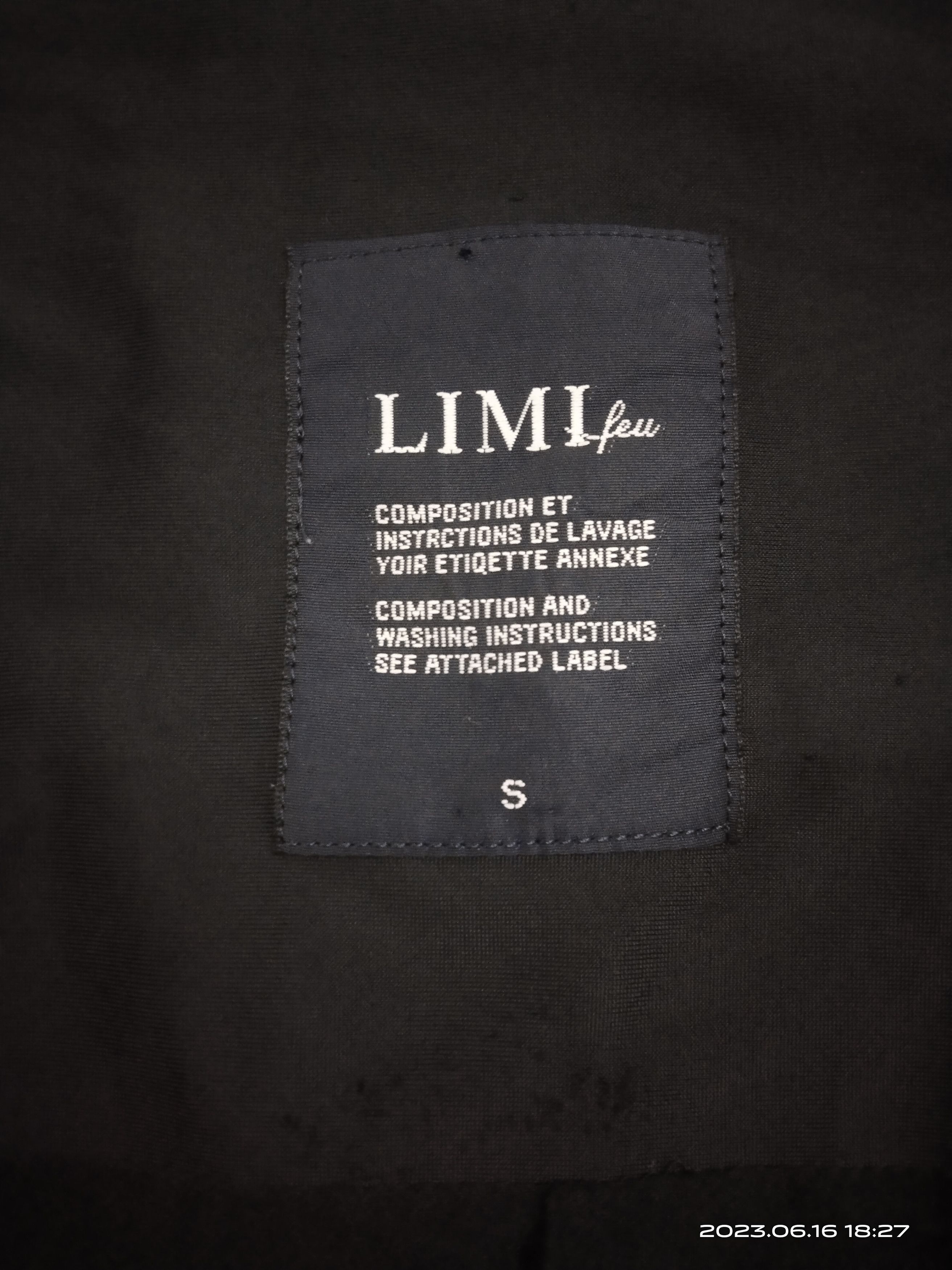 Limi Feu [LIMI feu 20th Anniv. Collection] W / Gabardine Design Vest Size S / US 4 / IT 40 - 5 Thumbnail