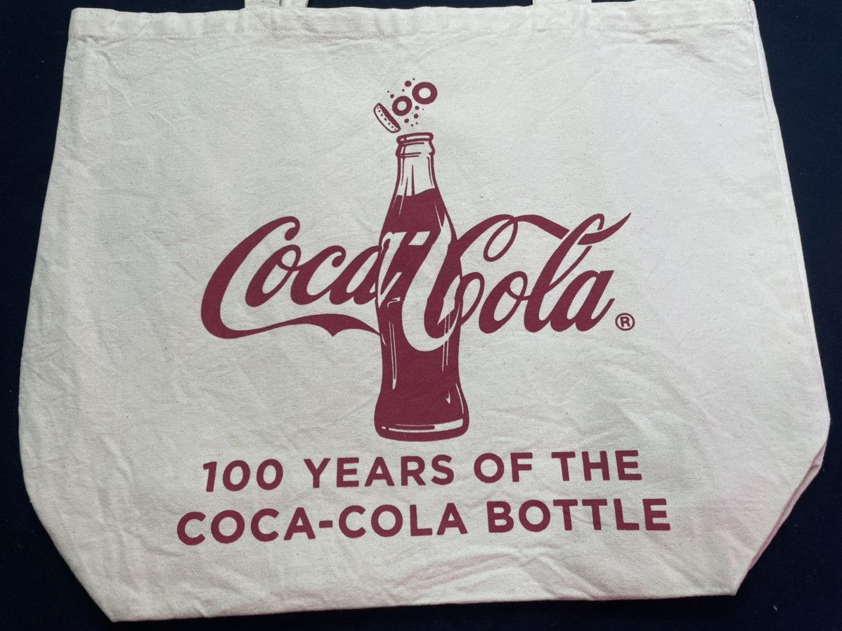 Coca Cola × Vintage Coca-Cola 100 year Tote Bag Size ONE SIZE - 9 Thumbnail