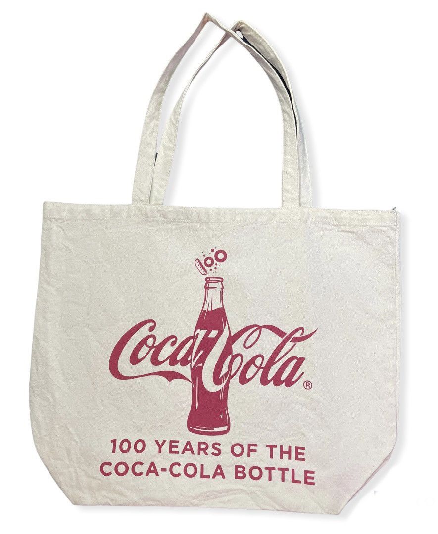Coca Cola × Vintage Coca-Cola 100 year Tote Bag Size ONE SIZE - 1 Thumbnail