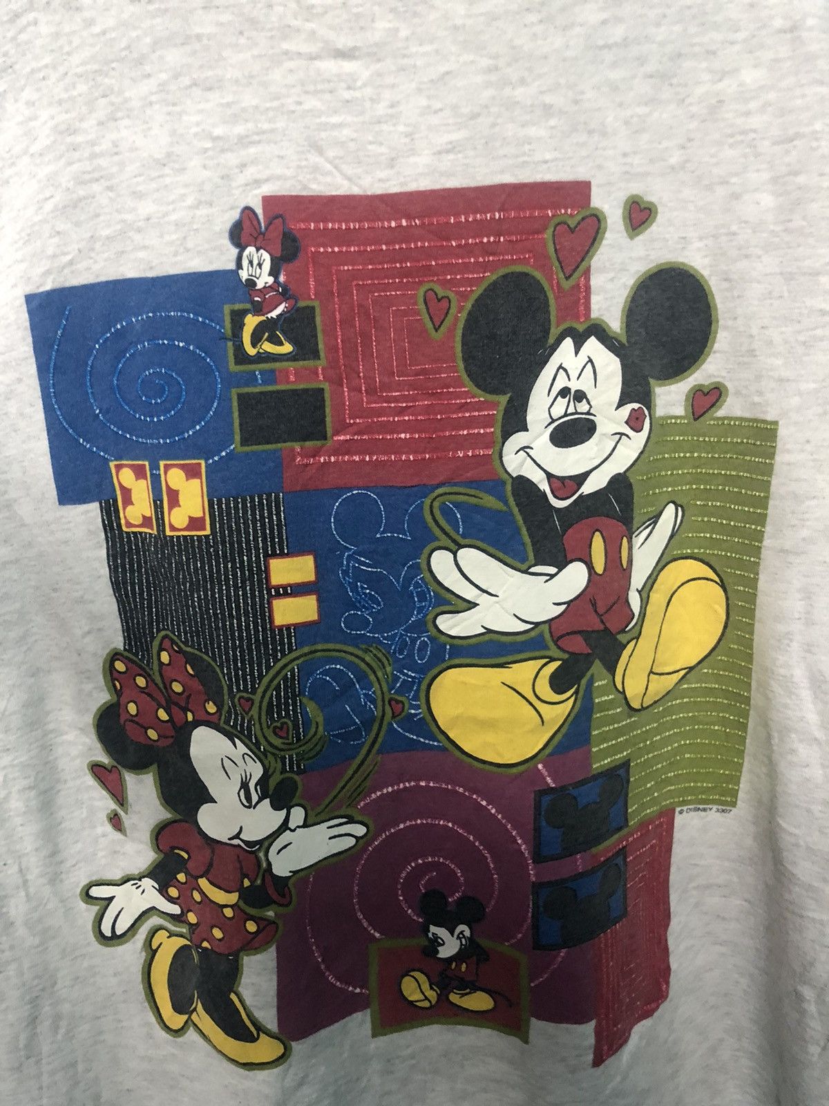 Disney × Vintage × Warner Bros VINTAGE 00s MICKEY MOUSE and MINIE Size US XL / EU 56 / 4 - 2 Thumbnail
