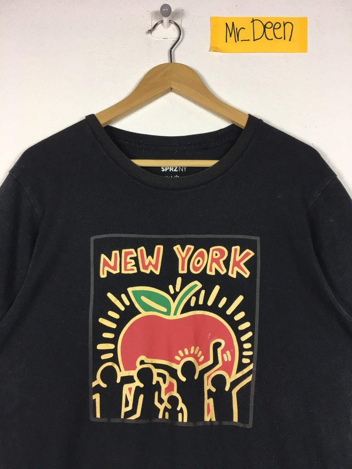 Keith Haring Rare Keith Haring x SPRZNY New York Print Tshirt Size US L / EU 52-54 / 3 - 4 Thumbnail
