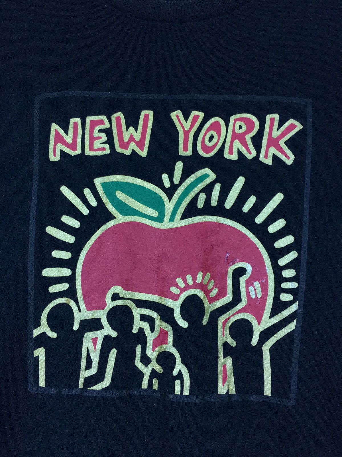 Keith Haring Rare Keith Haring x SPRZNY New York Print Tshirt Size US L / EU 52-54 / 3 - 5 Thumbnail