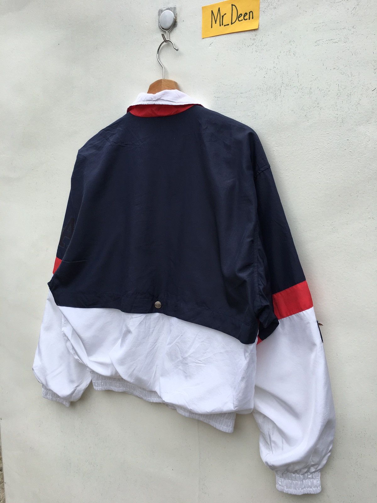 Wilson Vintage 90s Wilson Spellout Windbreaker Size US L / EU 52-54 / 3 - 9 Thumbnail