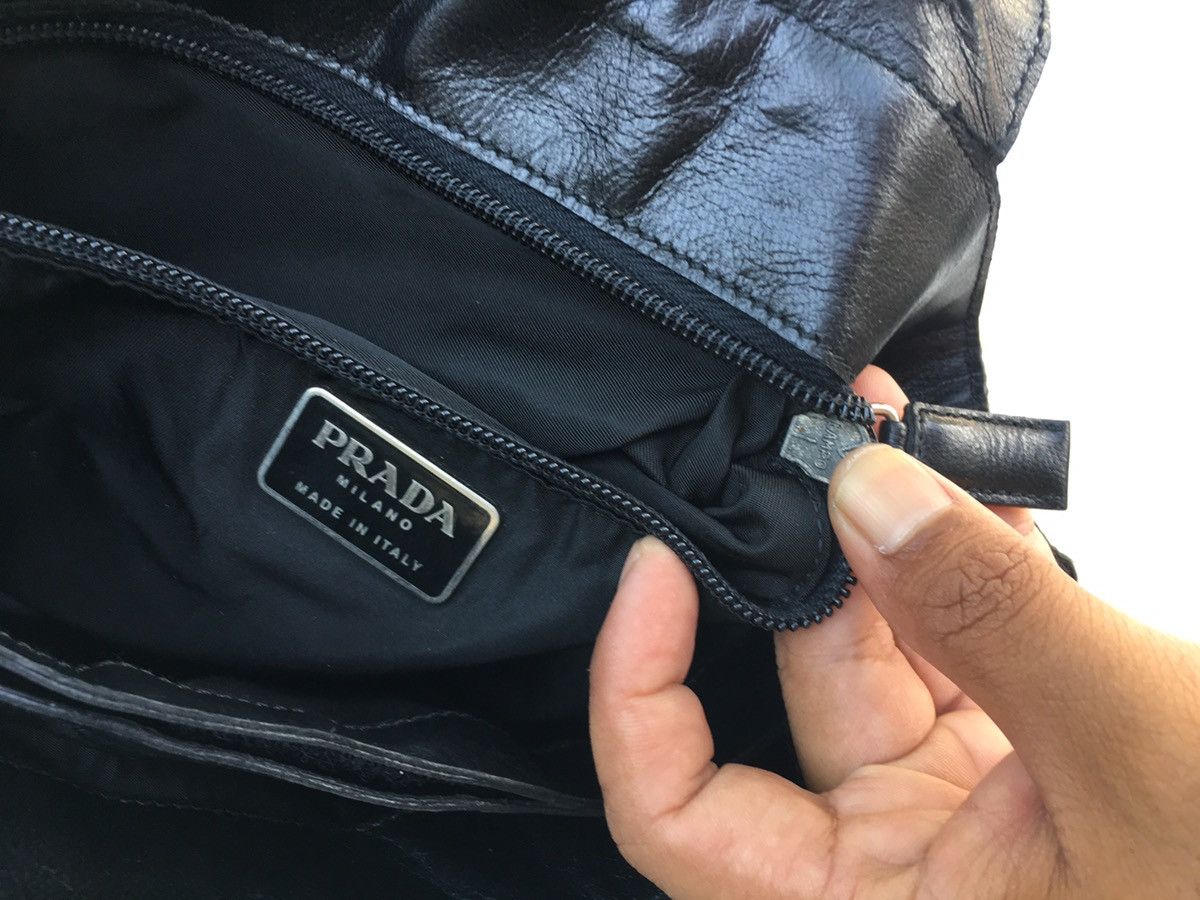 Vintage Authentic Prada Small Tote Bag