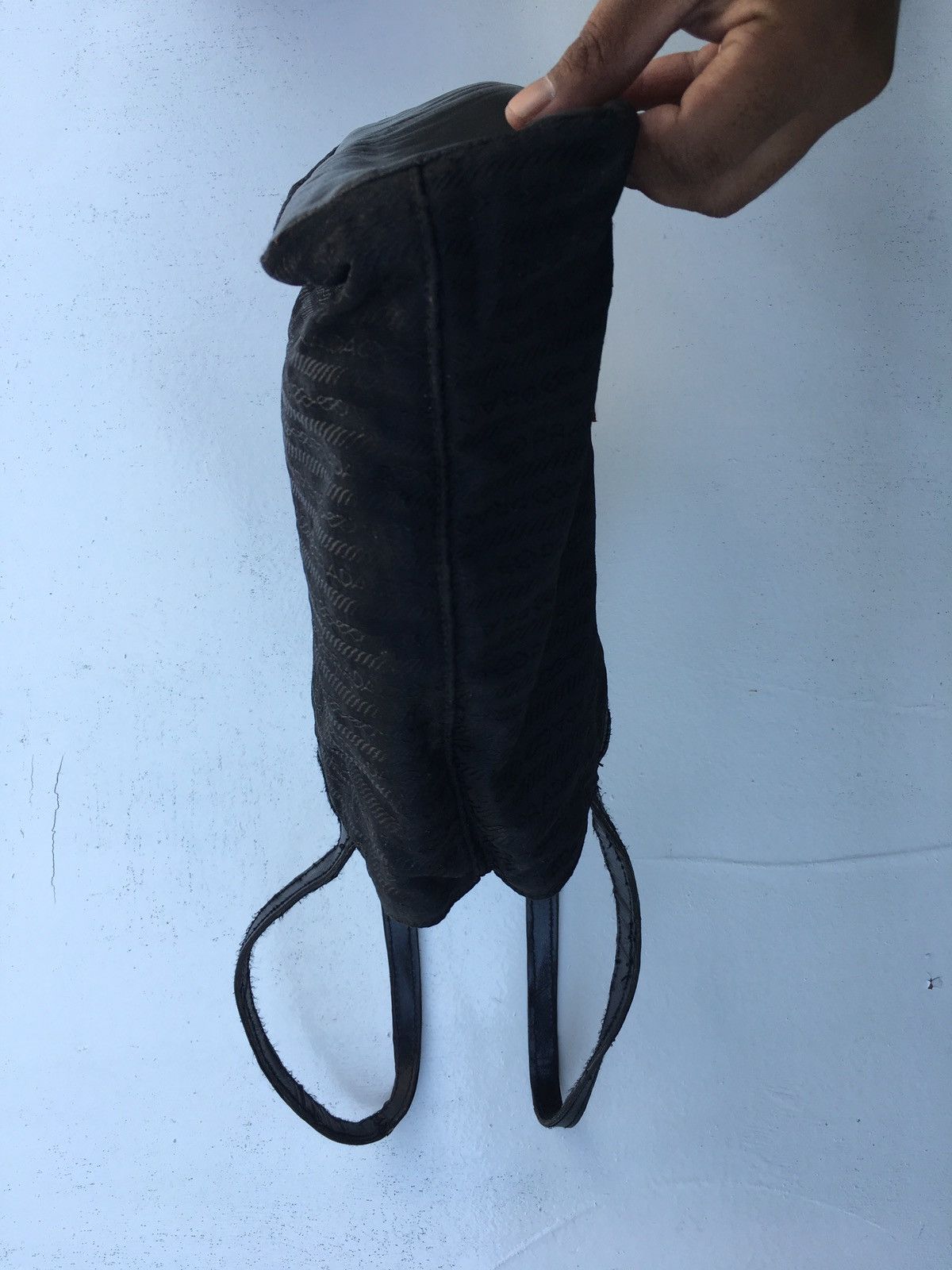 Vintage Authentic Prada Small Tote Bag