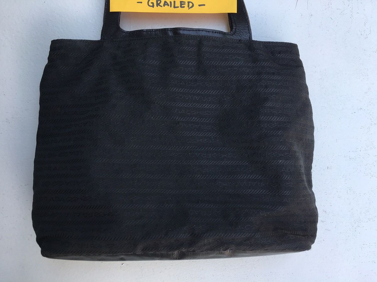 Vintage Authentic Prada Small Tote Bag
