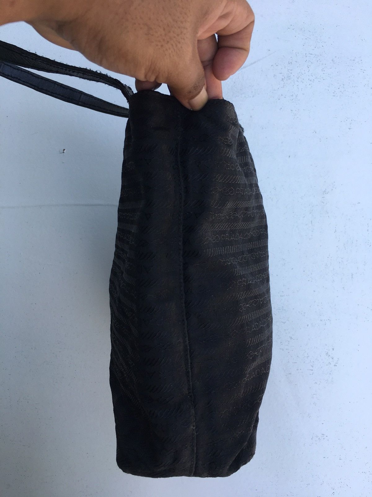 Vintage Authentic Prada Small Tote Bag