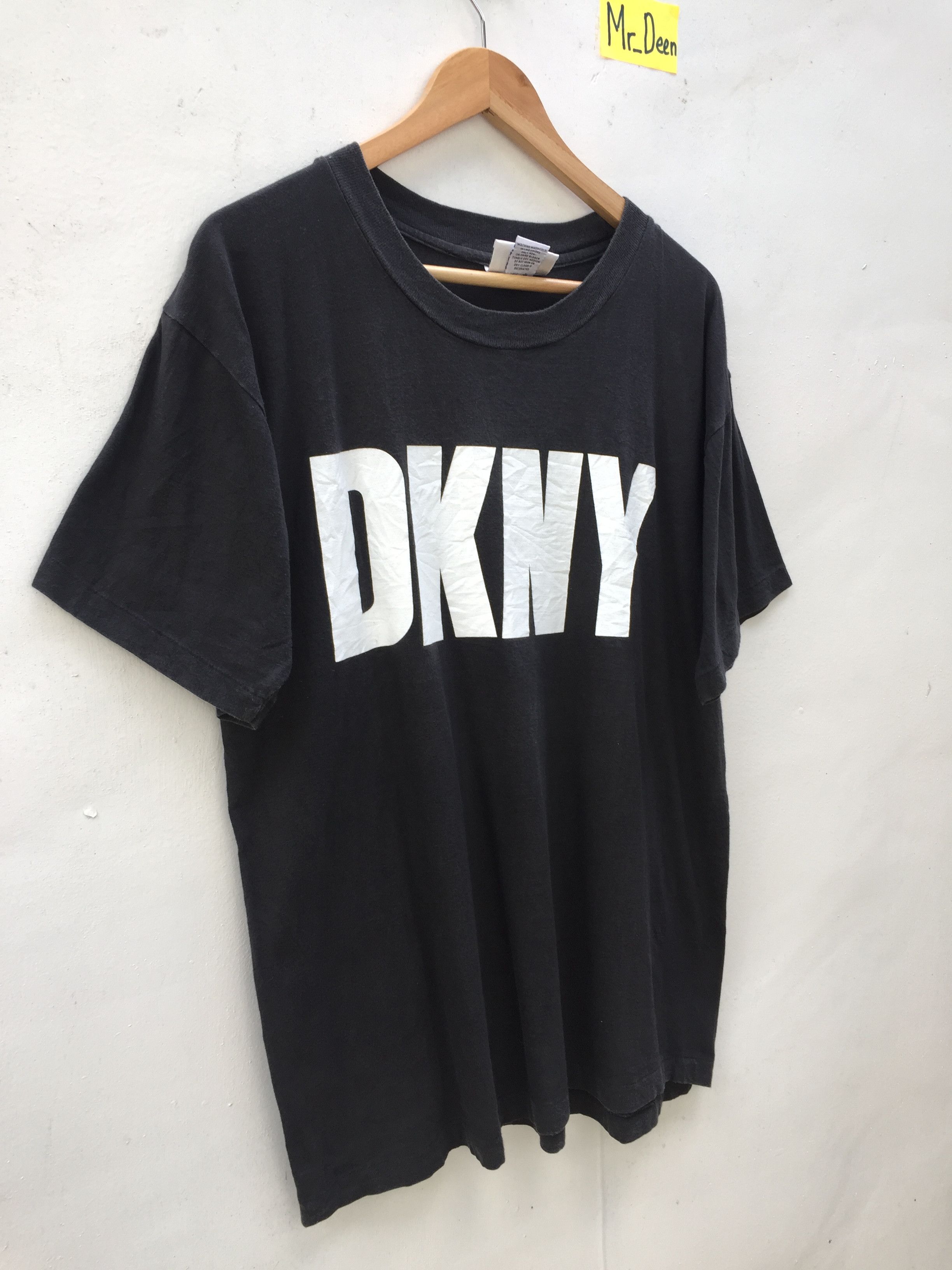 DKNY Vintage Dkny Donna Karan New York Big Logo Made In Usa Size US L / EU 52-54 / 3 - 2 Thumbnail
