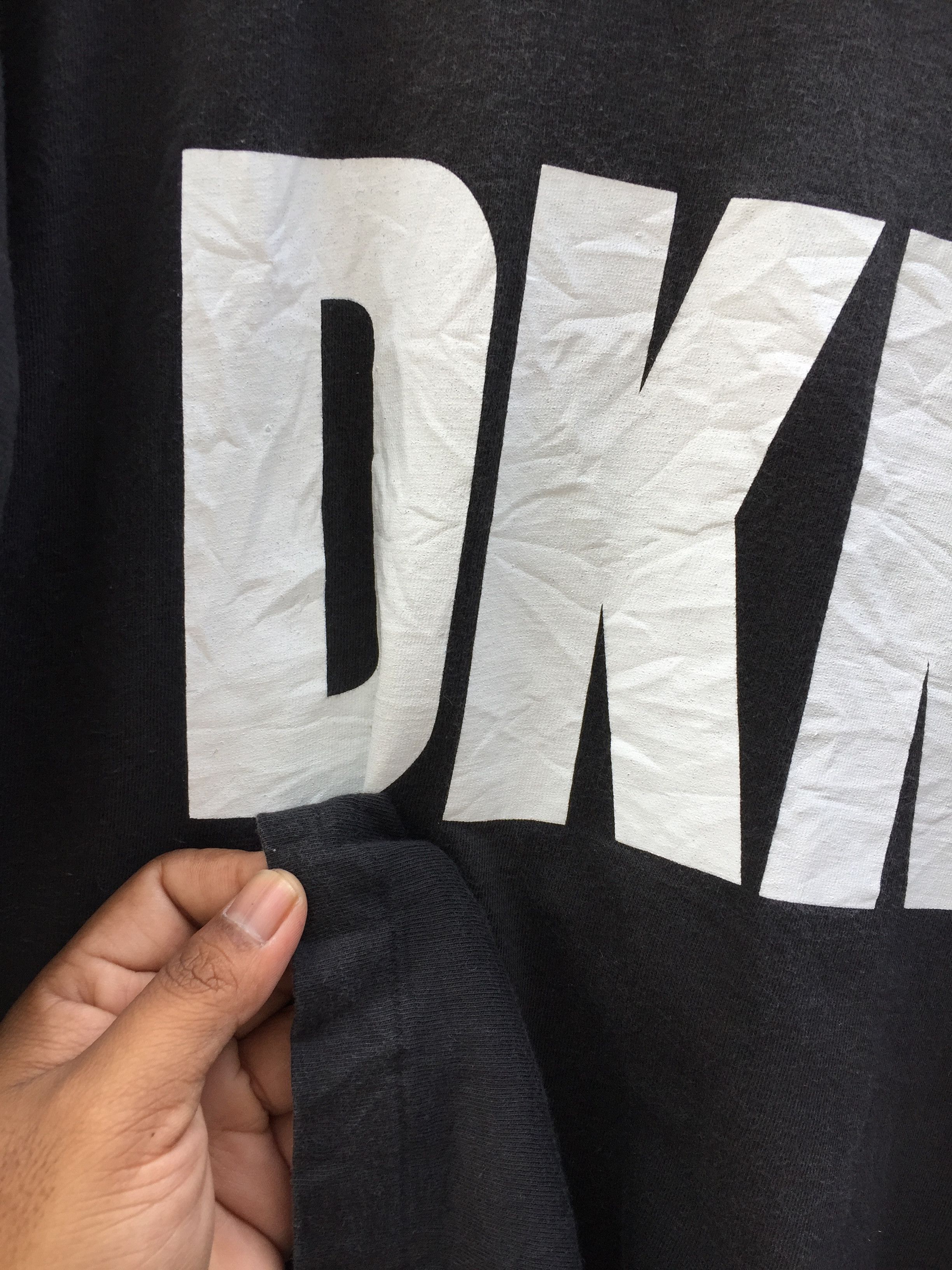 DKNY Vintage Dkny Donna Karan New York Big Logo Made In Usa Size US L / EU 52-54 / 3 - 9 Thumbnail