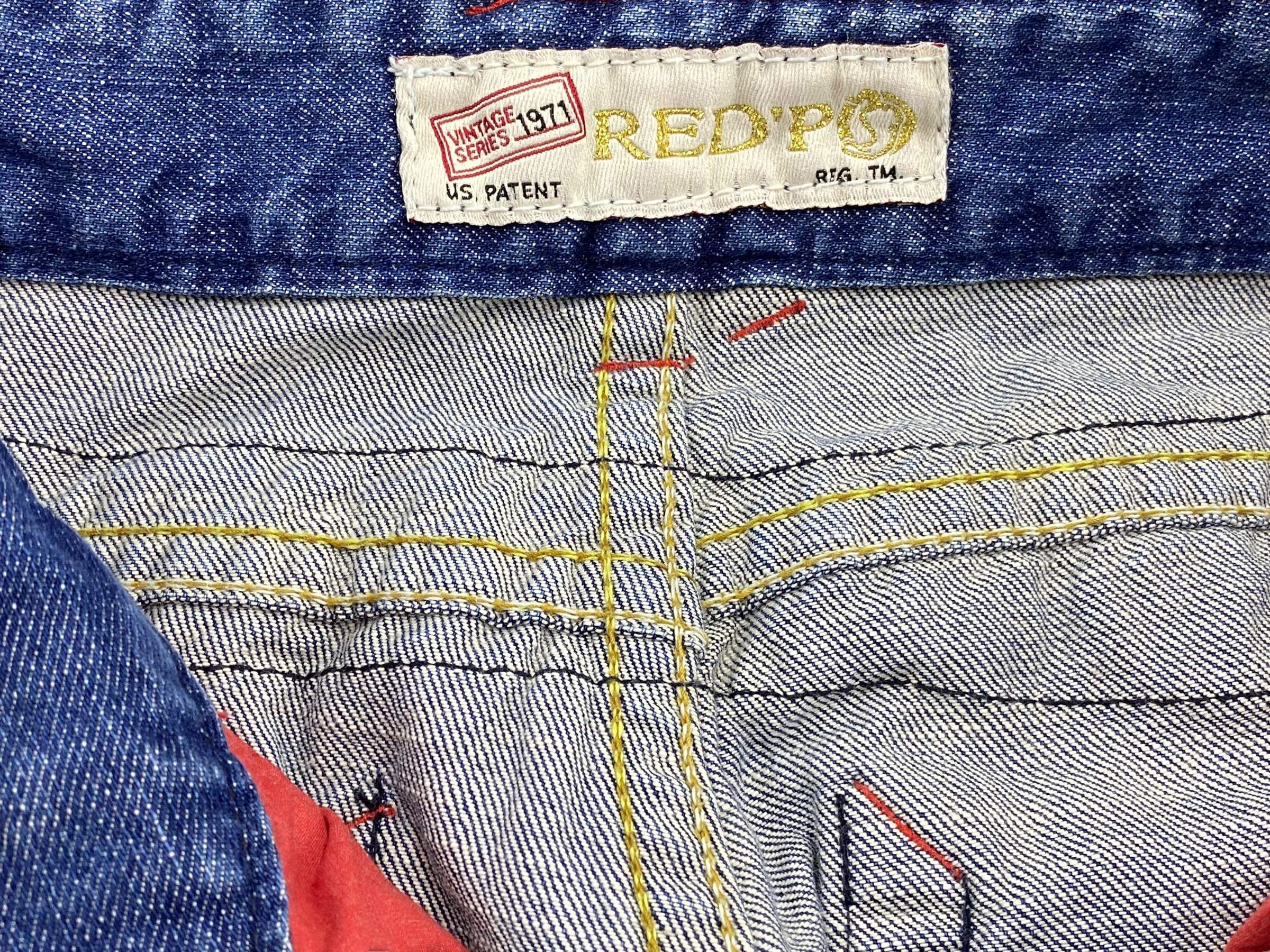 Japanese Brand Red Pepper Bootcut Flare Jeans Japanese Embroidered Jeans Size 28" / US 6 / IT 42 - 13 Thumbnail