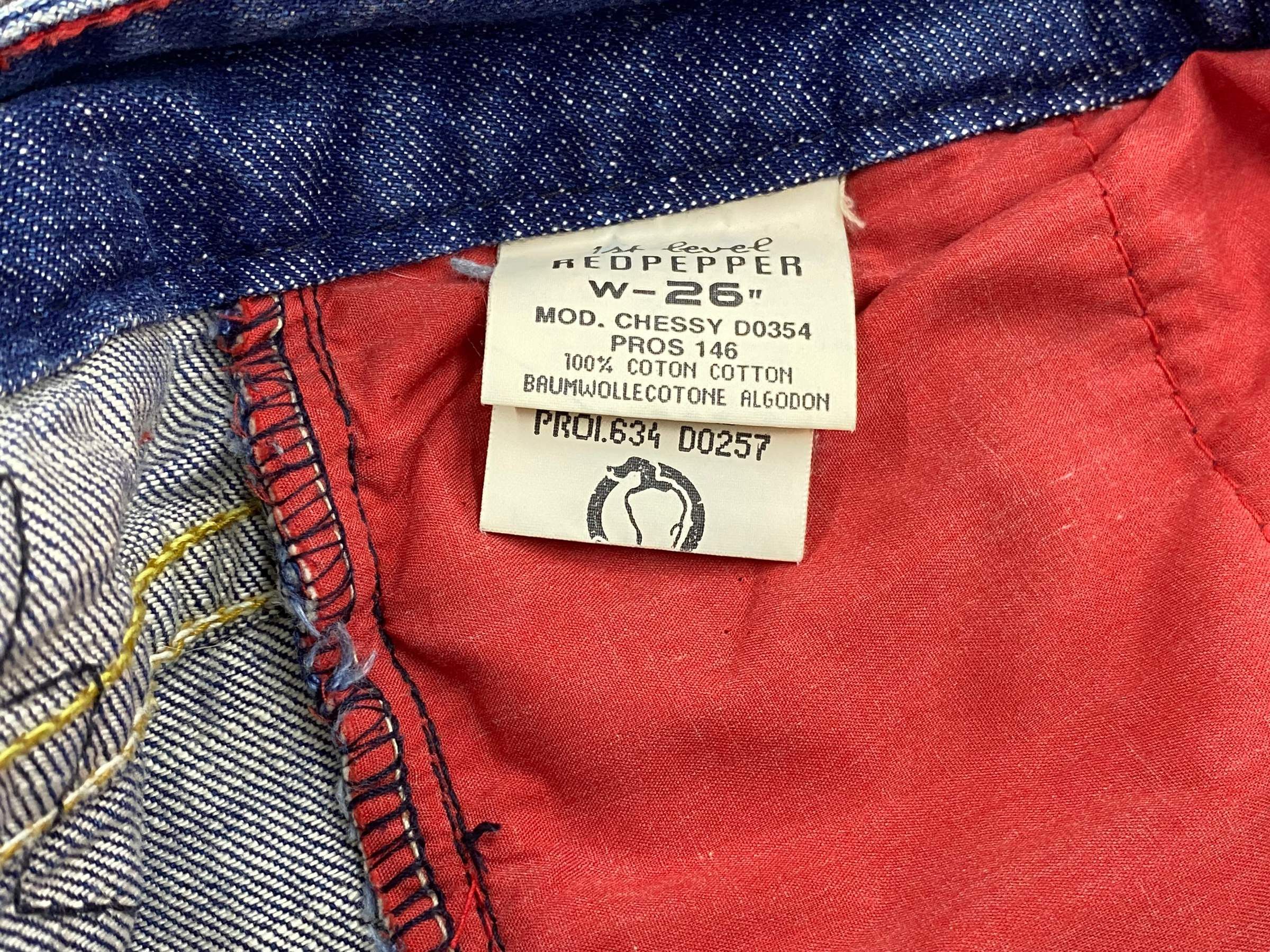 Japanese Brand Red Pepper Bootcut Flare Jeans Japanese Embroidered Jeans Size 28" / US 6 / IT 42 - 15 Thumbnail