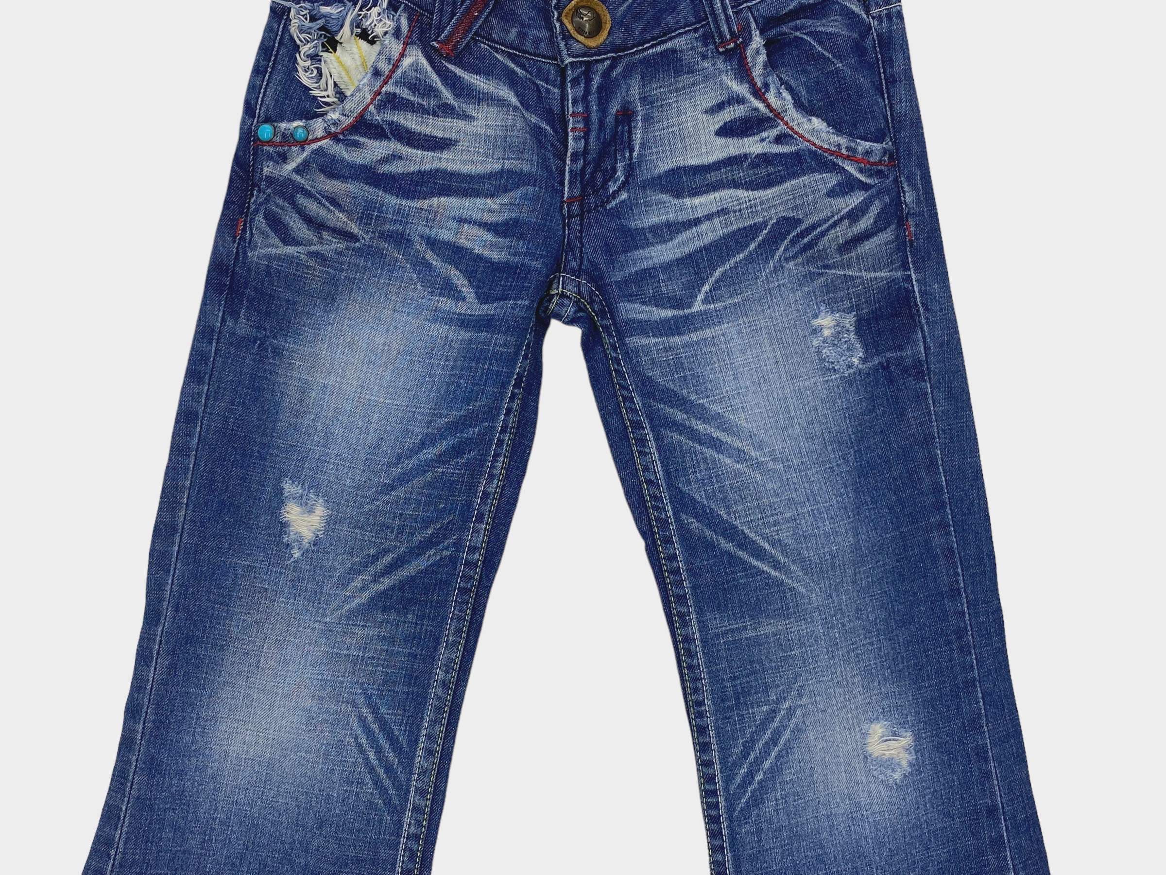 Japanese Brand Red Pepper Bootcut Flare Jeans Japanese Embroidered Jeans Size 28" / US 6 / IT 42 - 4 Thumbnail