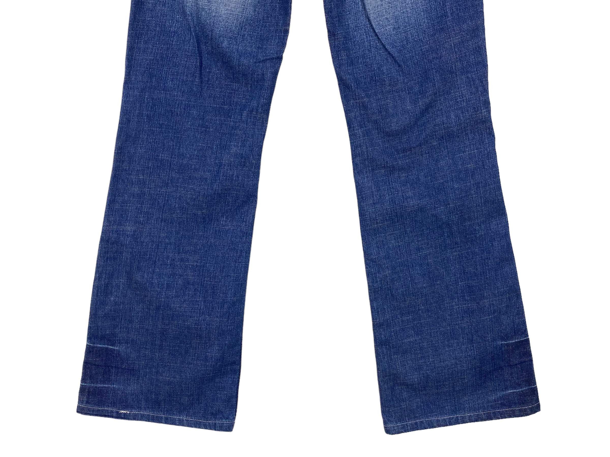 Japanese Brand Red Pepper Bootcut Flare Jeans Japanese Embroidered Jeans Size 28" / US 6 / IT 42 - 11 Thumbnail