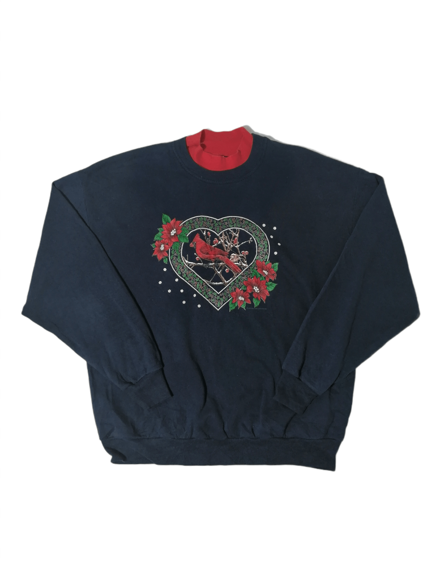 Jerzees Vintage 90s Jerzees Bird Sweatshirt Size US L / EU 52-54 / 3 - 1 Thumbnail