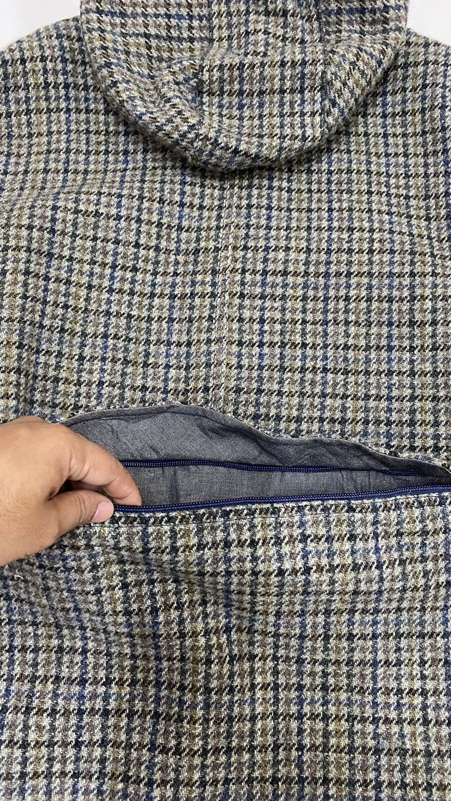 Final Home RARE Final Home X Harris Tweed Houndstooth Jacket Size US S / EU 44-46 / 1 - 12 Thumbnail