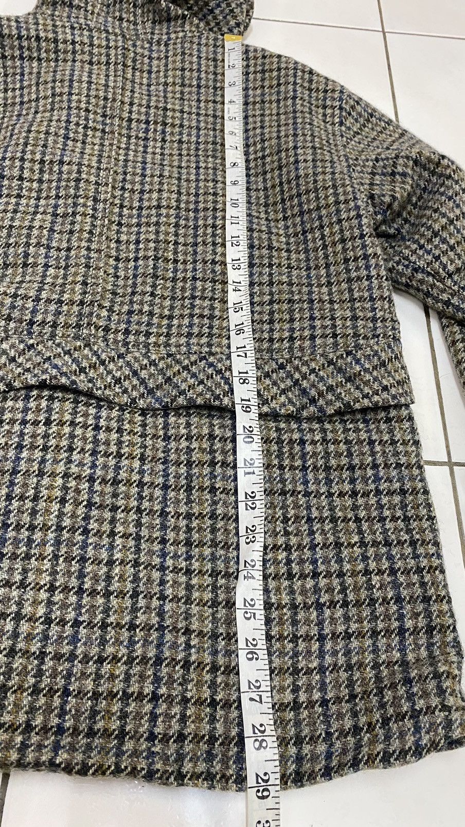 Final Home RARE Final Home X Harris Tweed Houndstooth Jacket Size US S / EU 44-46 / 1 - 22 Thumbnail