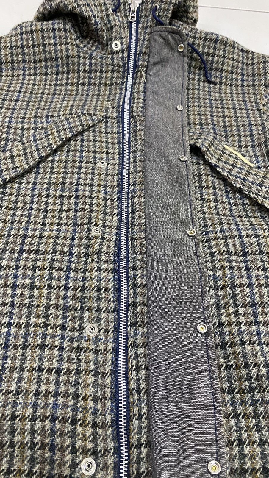 Final Home RARE Final Home X Harris Tweed Houndstooth Jacket Size US S / EU 44-46 / 1 - 20 Thumbnail