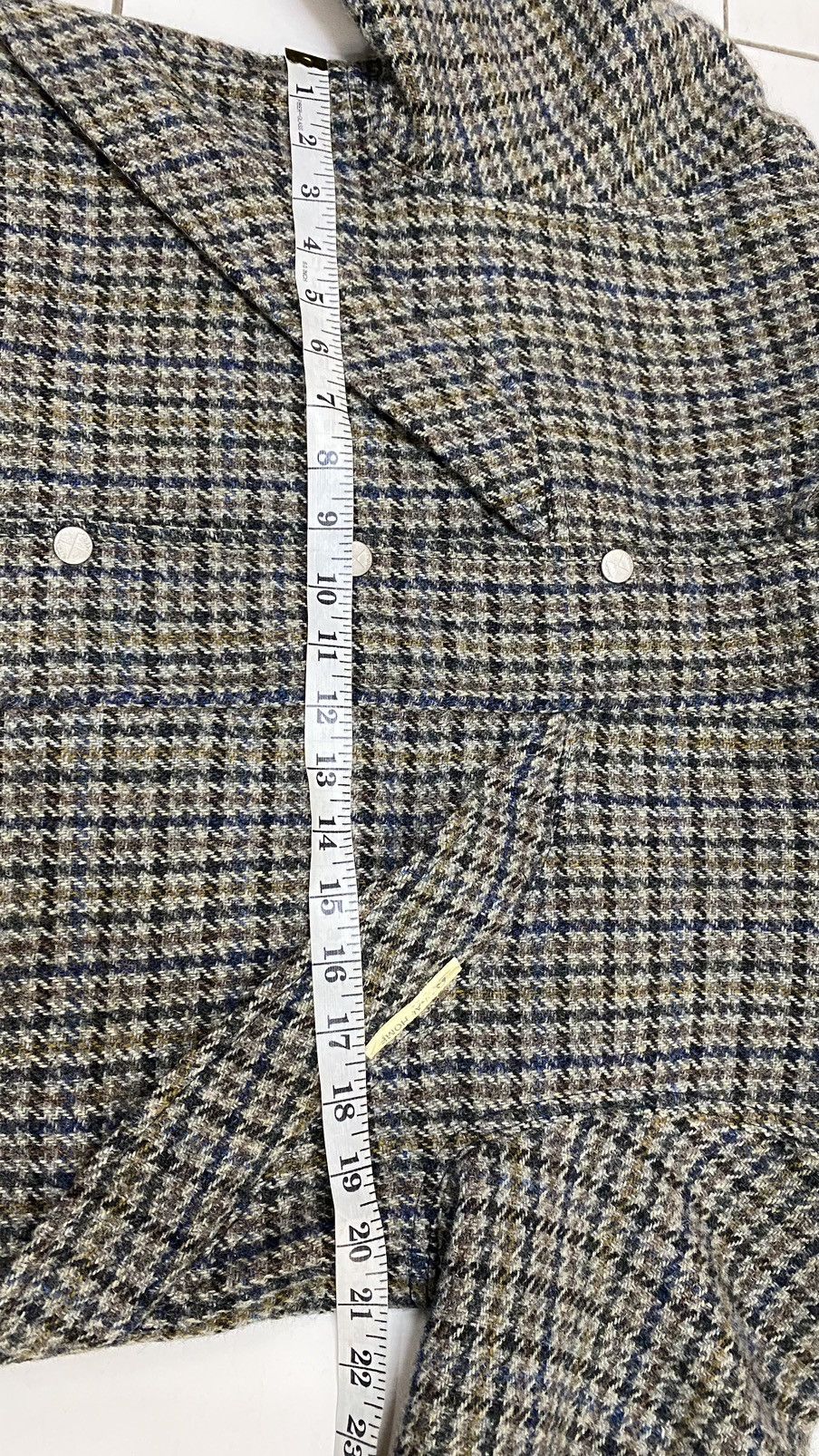 Final Home RARE Final Home X Harris Tweed Houndstooth Jacket Size US S / EU 44-46 / 1 - 21 Thumbnail