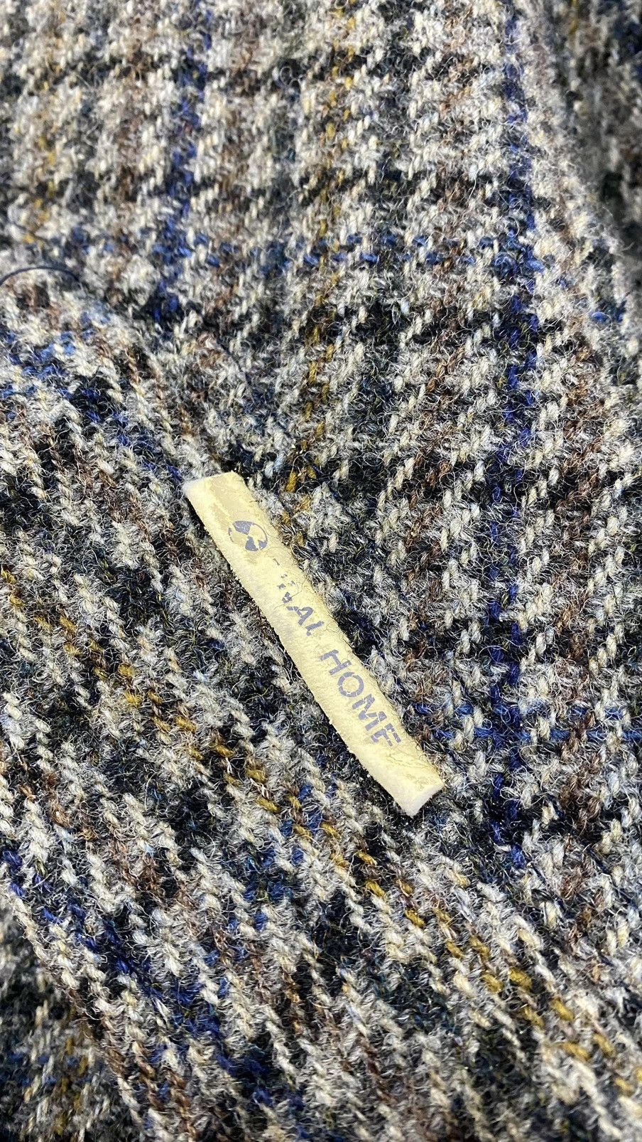 Final Home RARE Final Home X Harris Tweed Houndstooth Jacket Size US S / EU 44-46 / 1 - 4 Thumbnail