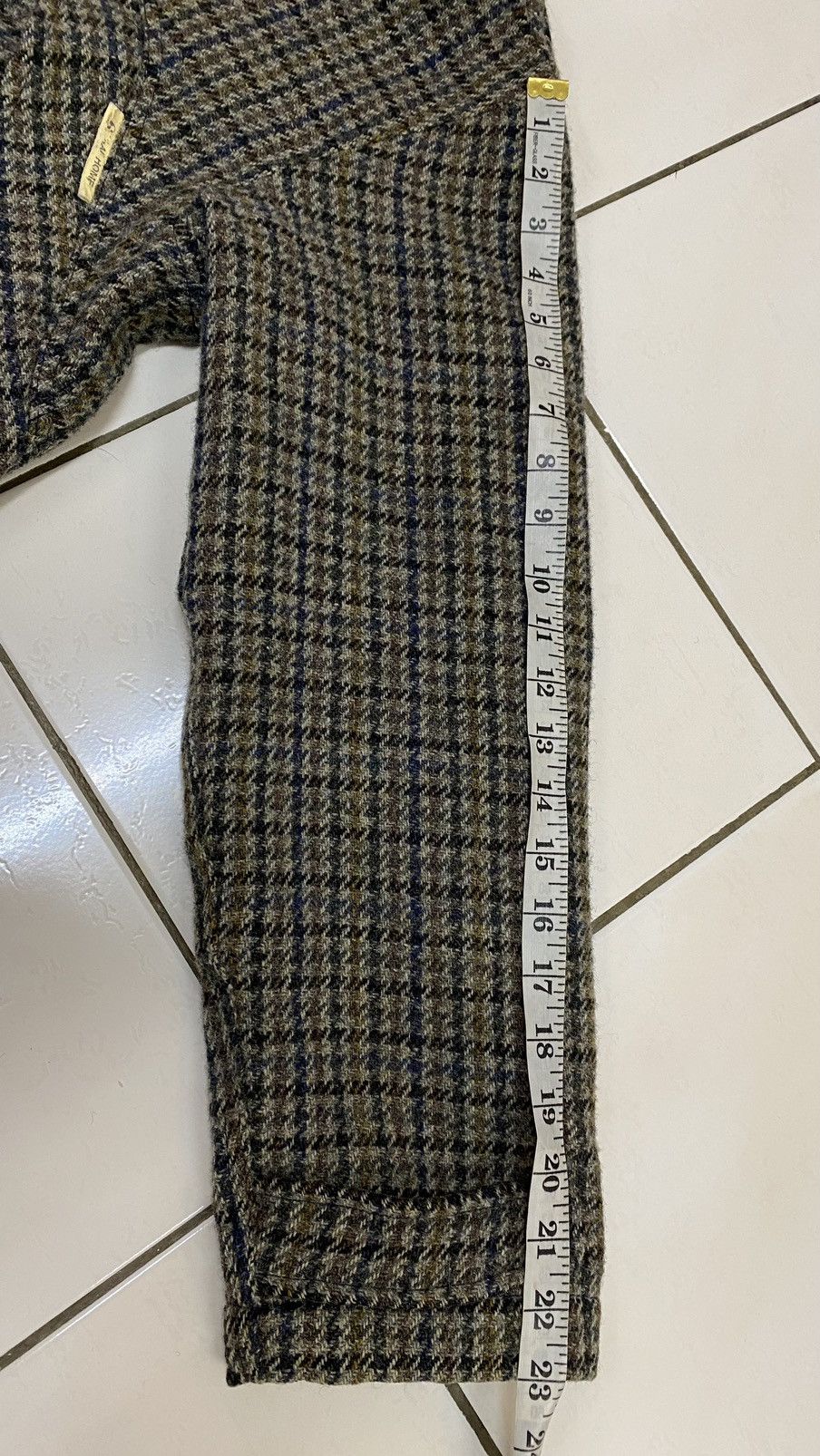 Final Home RARE Final Home X Harris Tweed Houndstooth Jacket Size US S / EU 44-46 / 1 - 24 Thumbnail