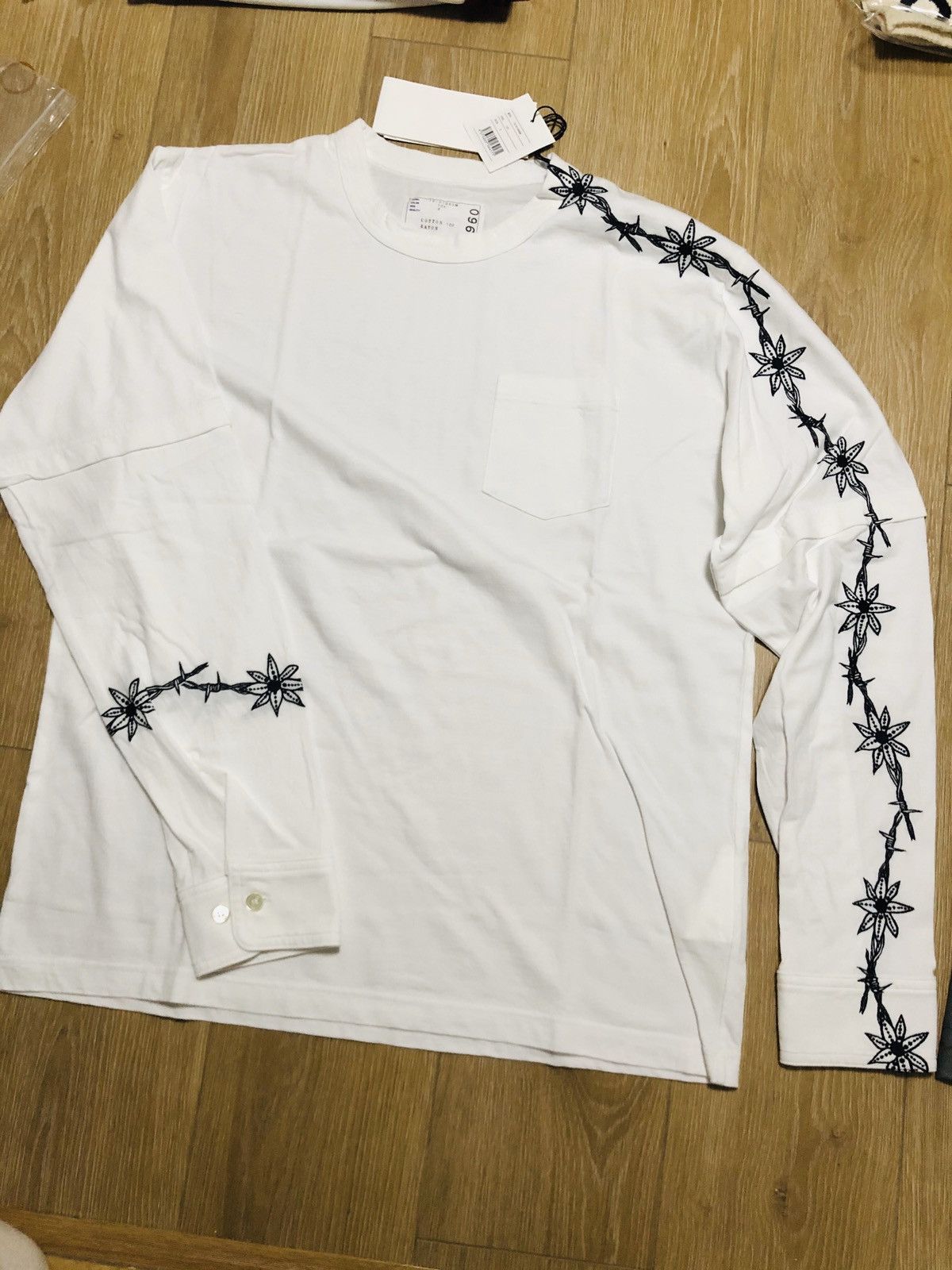 Sacai Sacai x dr woo l/s tee | Grailed