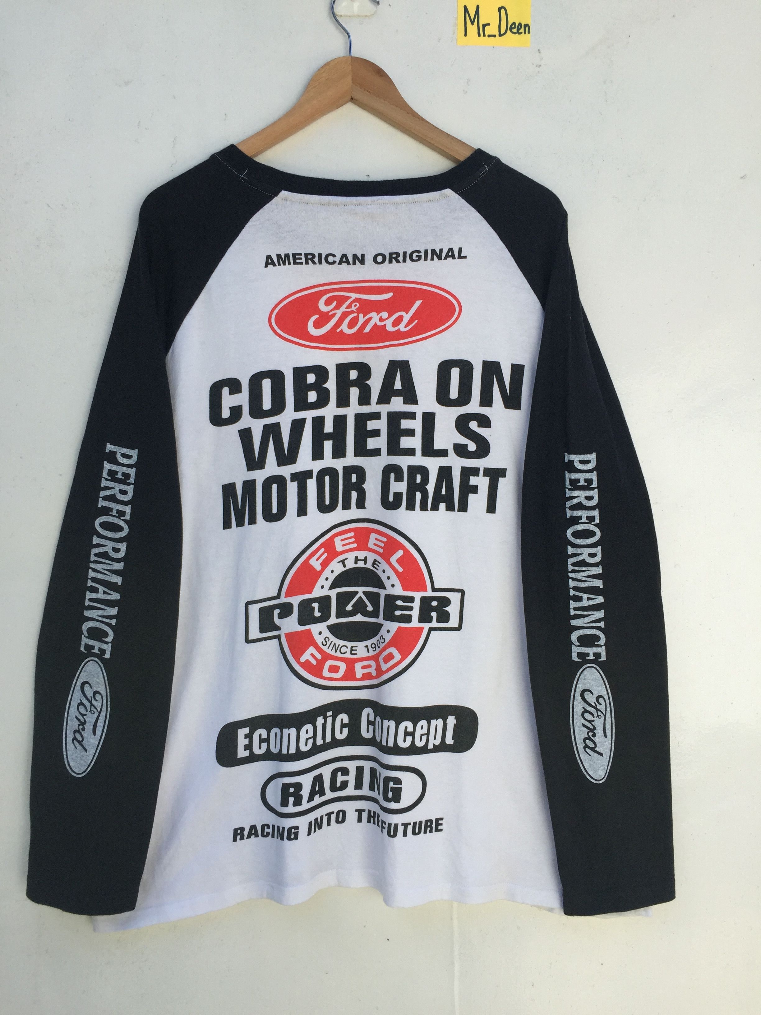 Ford Rare Design Vintage Ford Racing Team T-shirt 90s Size US XL / EU 56 / 4 - 5 Thumbnail